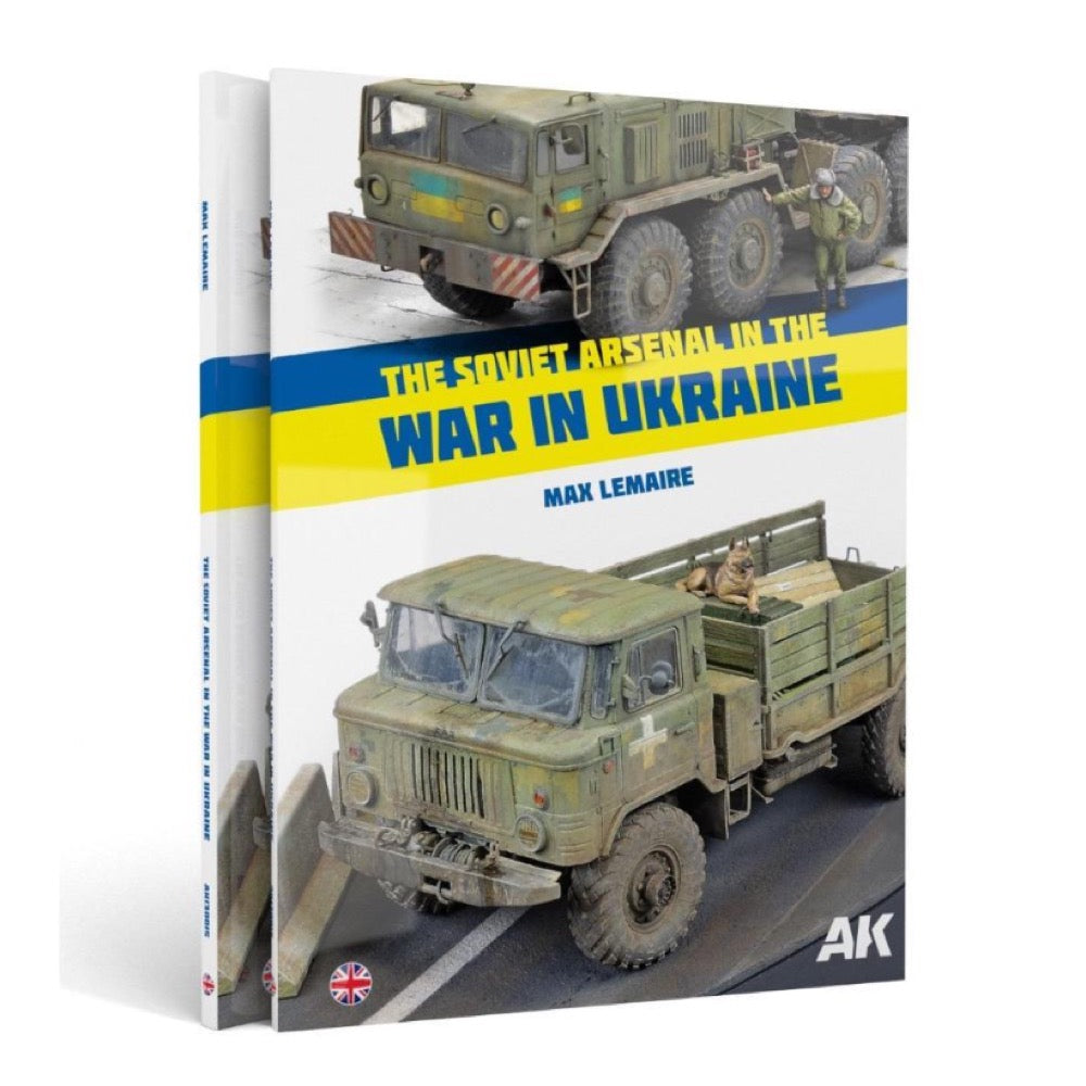 AK Interactive 130015 The Soviet Arsenal in the War in Ukraine - Military Model Kits for Collectors & Historians - Perfect for Dioramas, Wargaming & Historical Displays