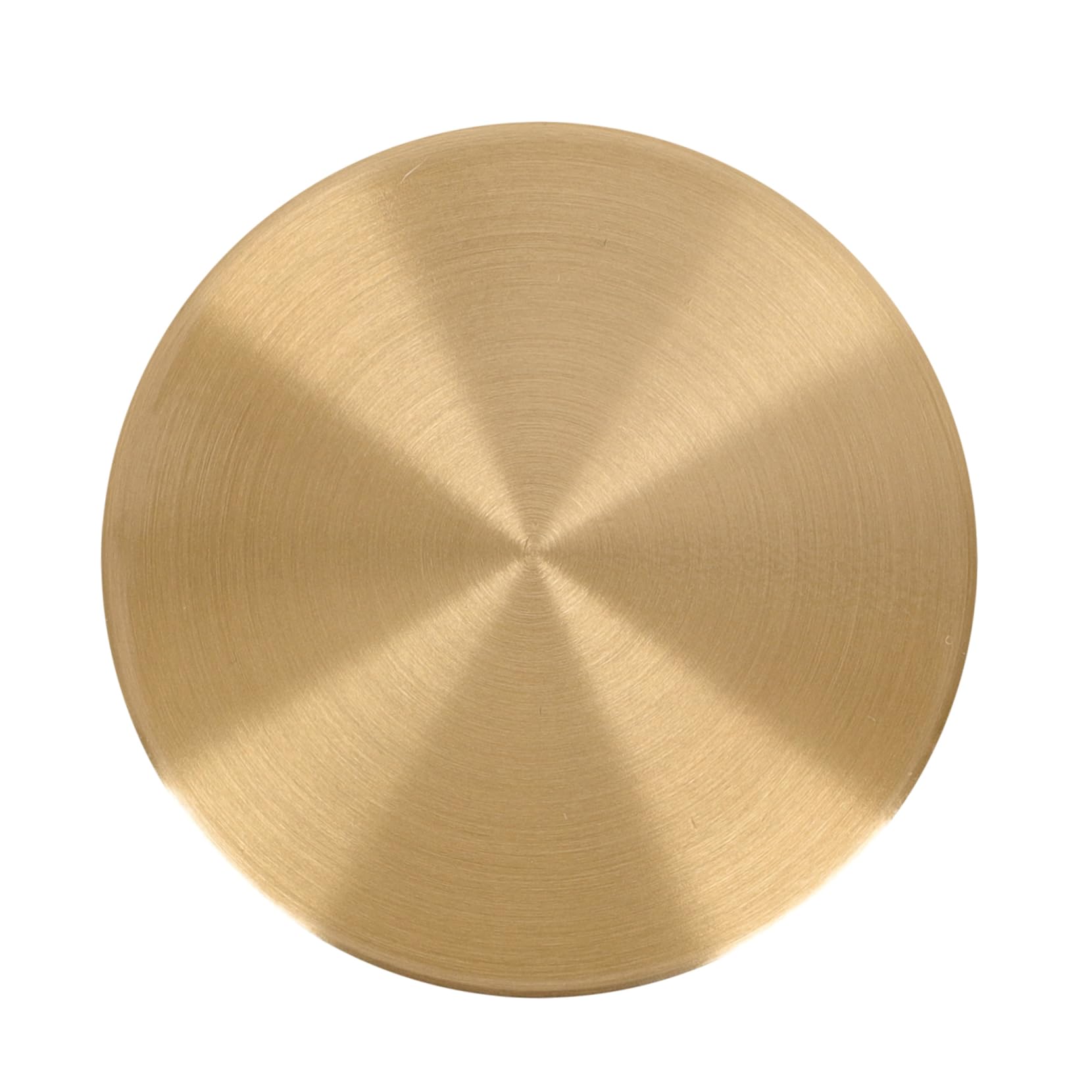 GOOHOCHY 4-Piece Round Brass Paperweight Set - Heavy Duty Ruler Paperweights for Office Desk, Drawing Table, and Home Decor - Perfect for Artists, Engineers & Stationery Lovers