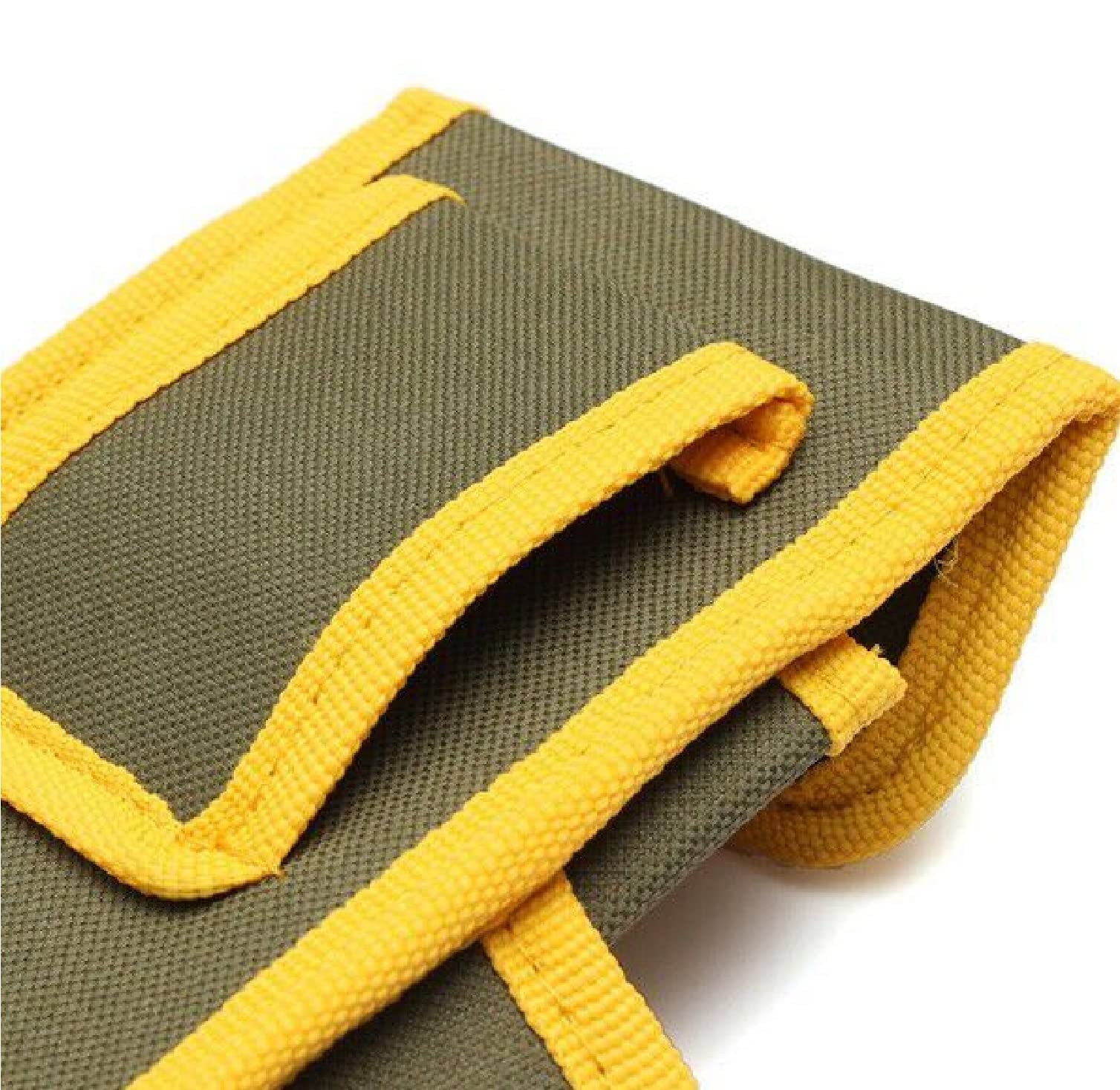 Professional Electrician Tool Belt Pouch - Heavy Duty Waist Work Bag with Multiple Pockets for Electricians, Technicians & Handymen | Perfect for Construction, Wiring, HVAC & Home Repair Jobs