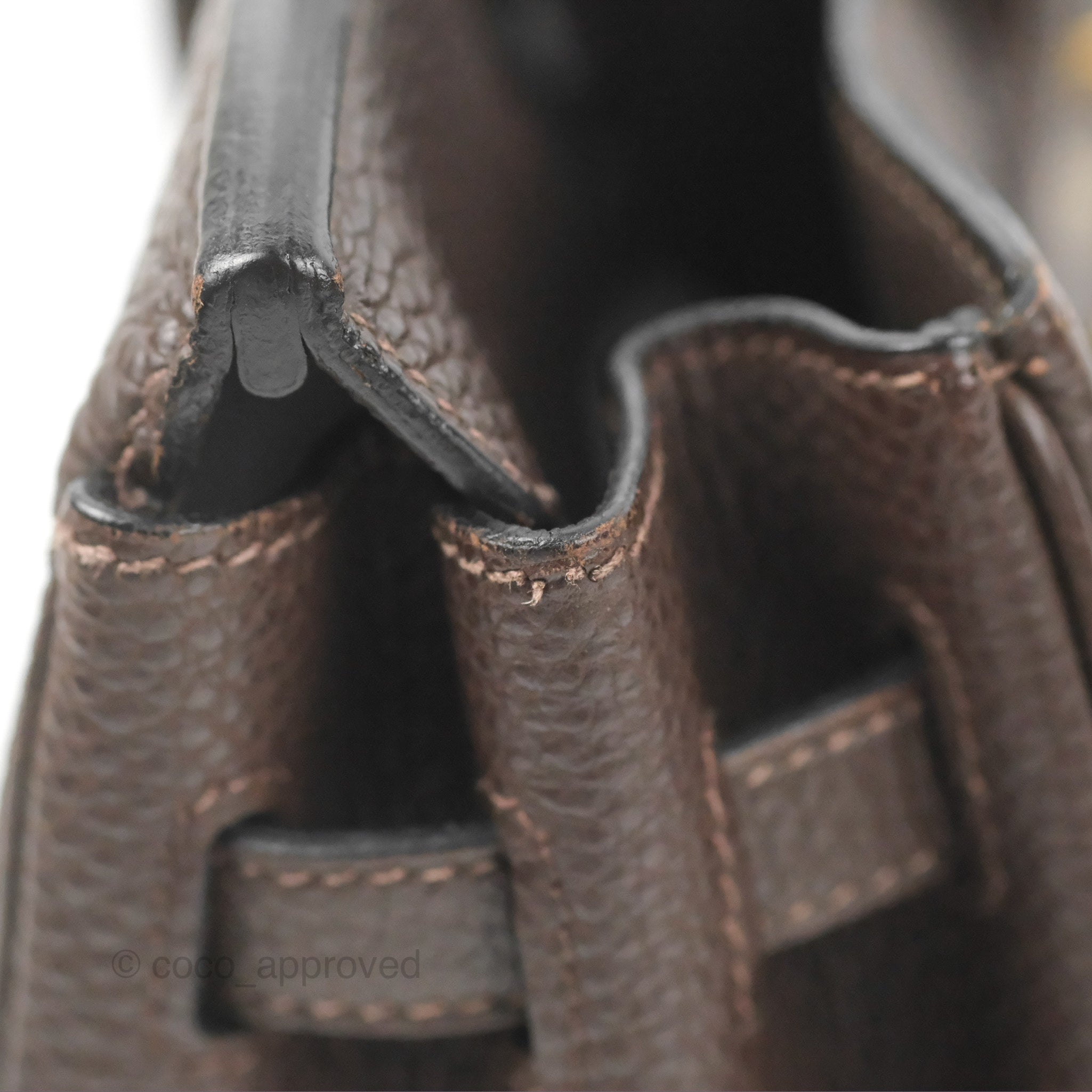 Authentic Hermes Birkin 25 Handbag in Chocolate Brown with Gold Hardware - Luxury Leather Tote Bag for Women, Perfect for Work, Travel & Special Occasions
