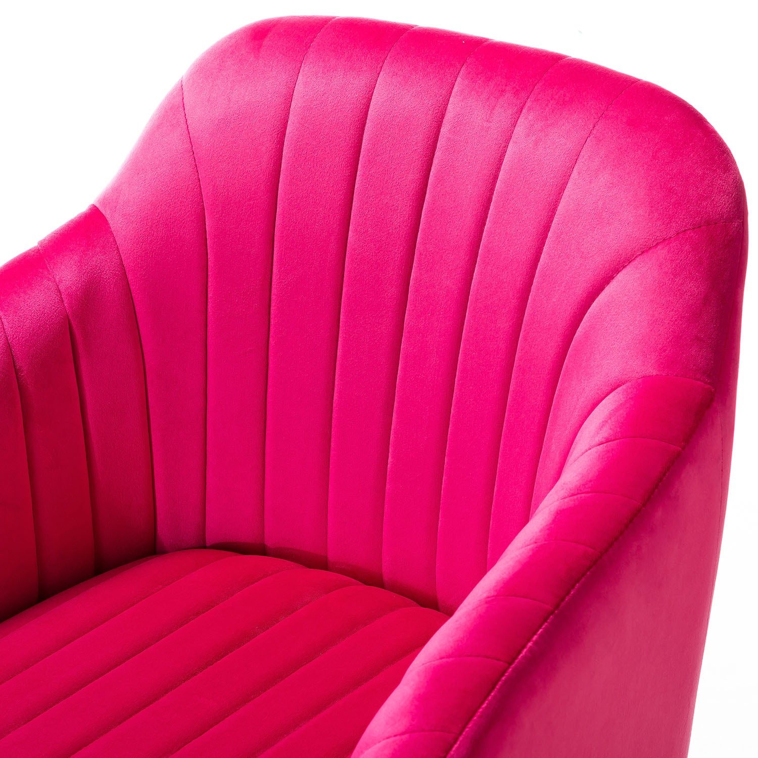 Luxury Velvet Office Chair - Ergonomic Desk Chair with Adjustable Height for Home & Workspace - Perfect for Remote Work, Gaming & Study