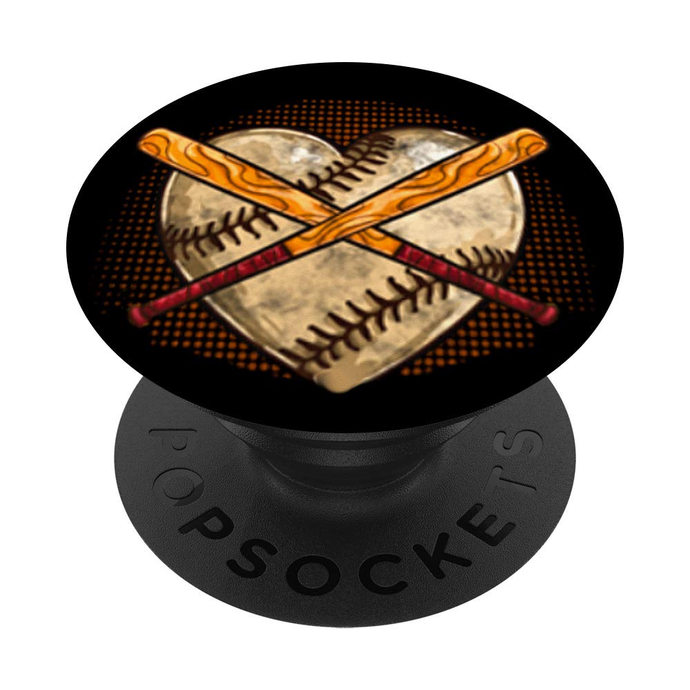 Funny Softball PopSockets Swappable PopGrip - If You Ain't Dirty You Ain't Playing Right - Perfect for Baseball Games, Team Gifts & Sports Fans