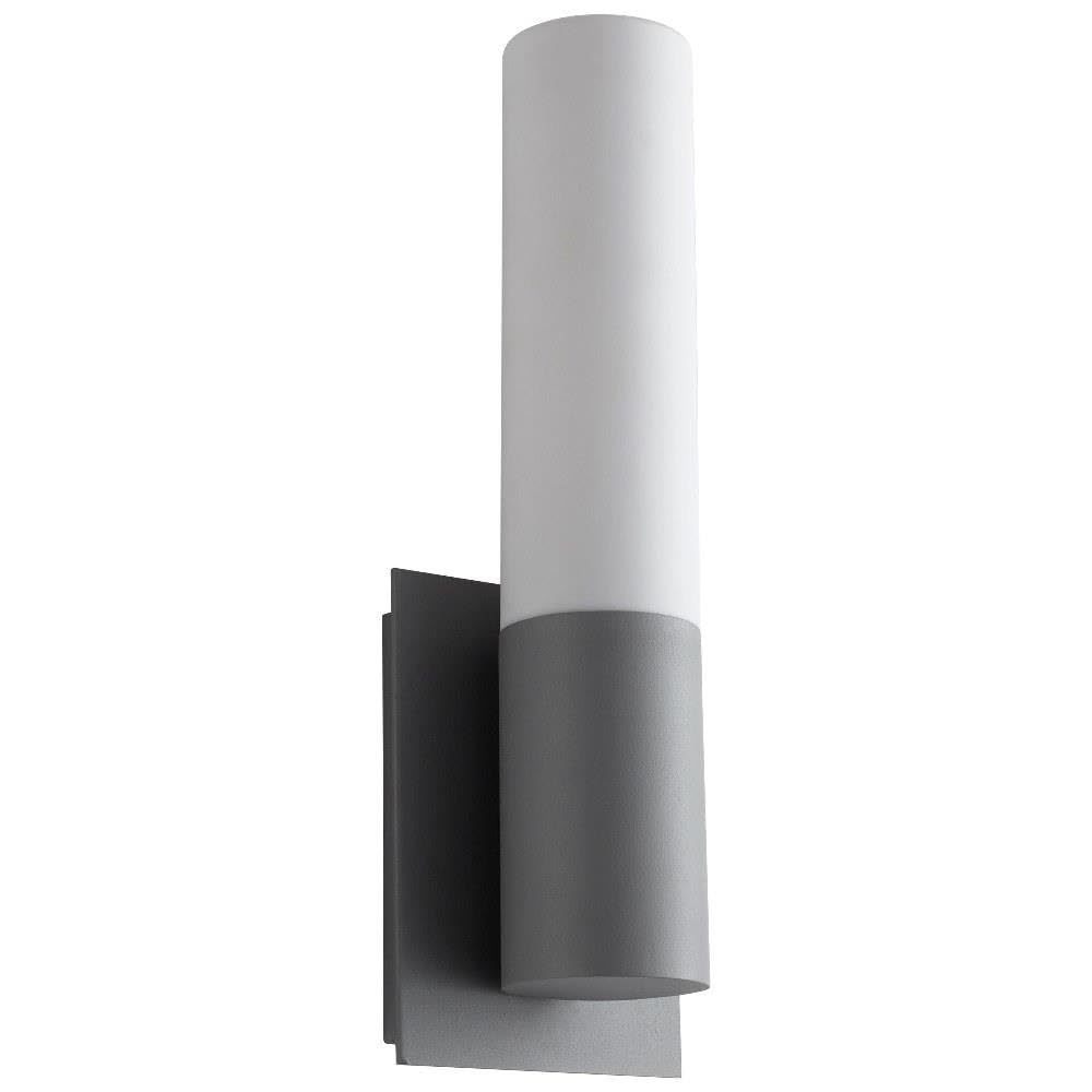 Magneta Collection Gray Transitional LED Outdoor Lantern - Weatherproof Exterior Lighting for Patio, Garden & Porch | Model OXYGEN 3-728-16