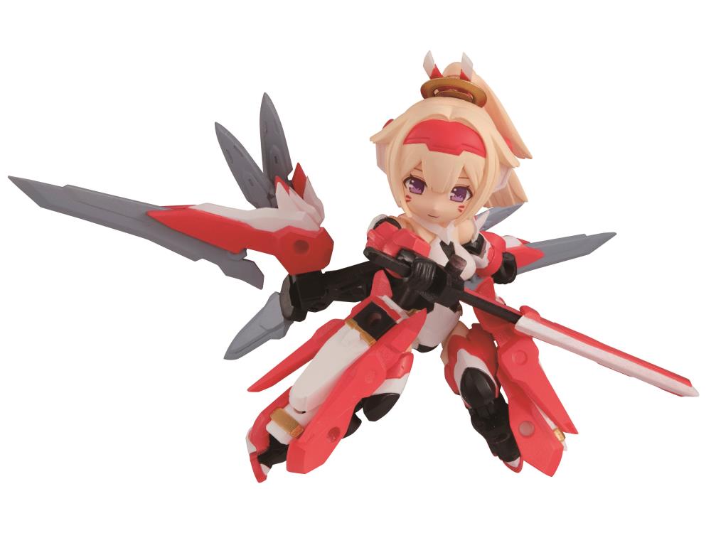 Desktop Army Megami Device Asra Series Trading Figures - Box Set of 4 Collectible Anime Model Kits for Display & Gaming Scenes