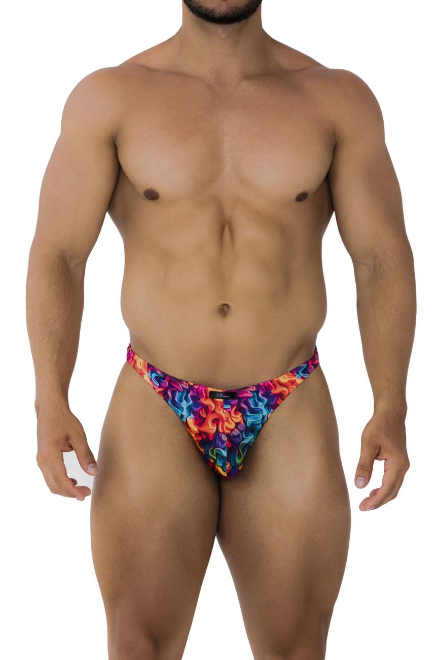 Xtremen Printed Thong 91171 - Sexy Women's Underwear, Comfortable Lingerie for Everyday Wear - Perfect for Date Night, Beach, and Sleepwear
