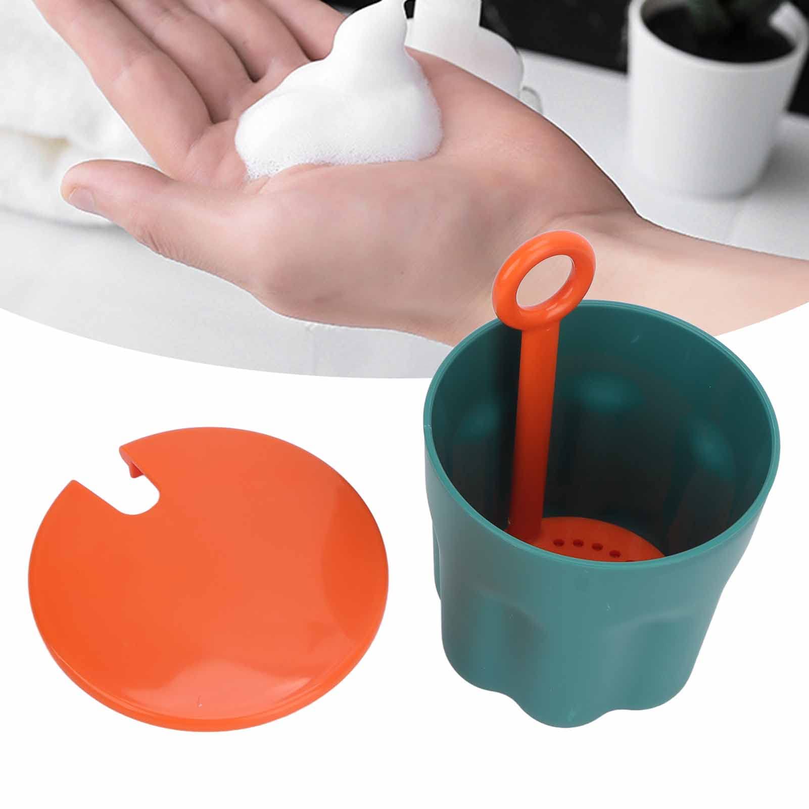Lightweight Plastic Face Wash Foamer - Rich Creamy Foam Maker for Facial Cleansing | Travel-Friendly Foam Whip Maker for Women | Perfect for Daily Skincare Routine & Travel Essentials