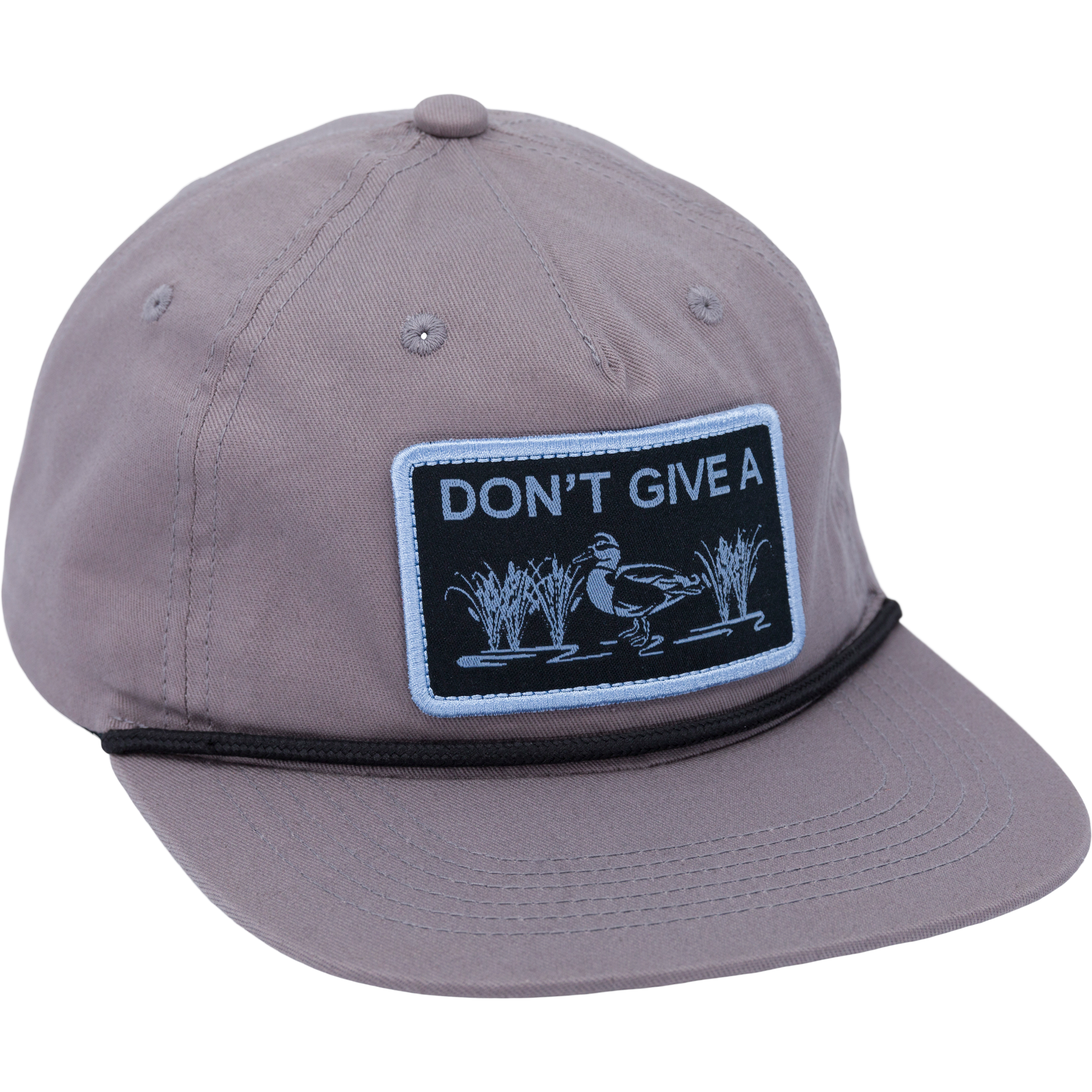 Don't Give A Duck Rope Cap - Funny Novelty Hat for Men & Women - Perfect for Parties, Costumes, and Gag Gifts