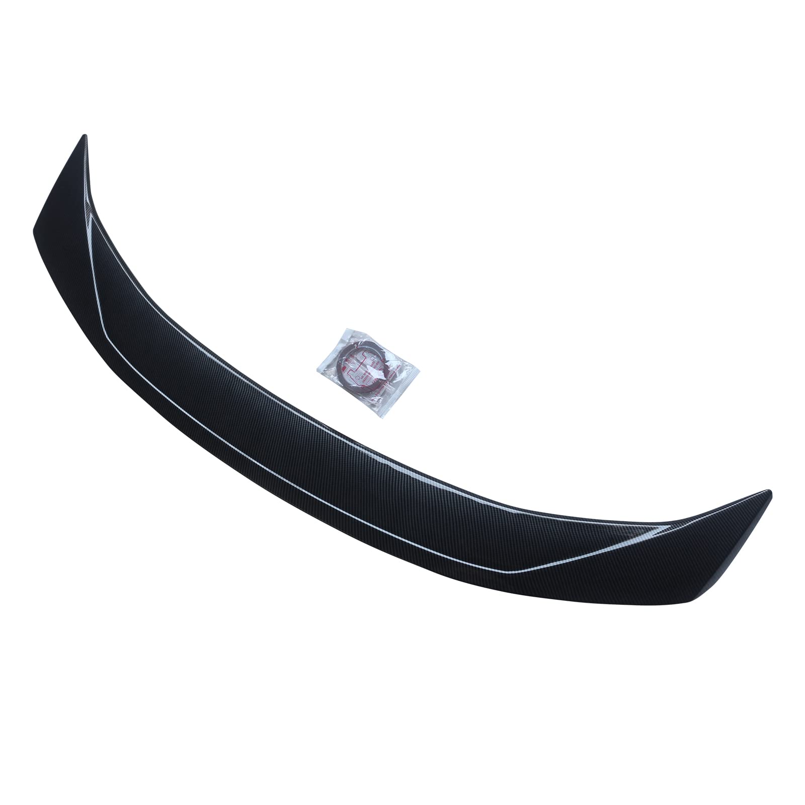 Carbon Fiber Rear Spoiler for 2016-2024 Chevy Camaro LS LT SS RS - High Wing OE Style Trunk Lid - Enhances Aerodynamics & Sporty Look for Street Racing & Car Shows