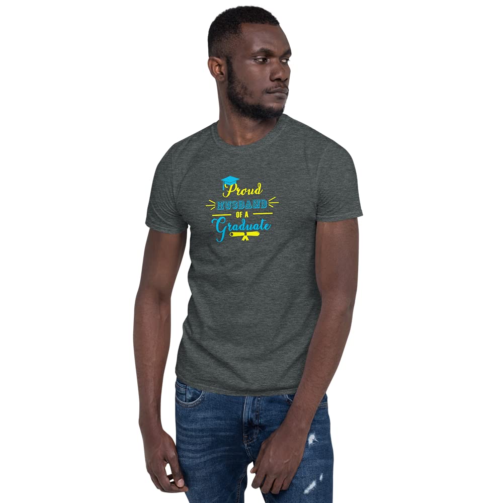 Funny Personalized Graduation Gift Shirt - Proud Relative of Graduate T-Shirt for High School, College, Masters & PhD Grads - Class of 2021 Dark Heather - Perfect for Graduation Parties & Family Photos