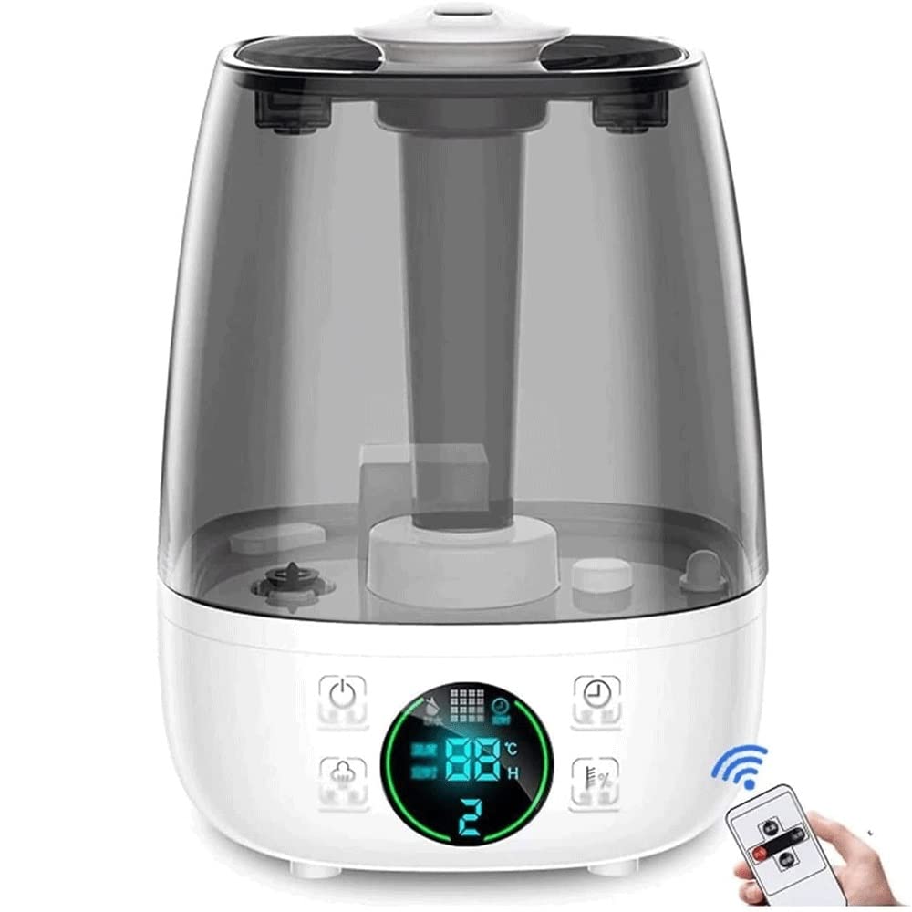 4.5L Cool Mist Humidifier for Bedroom & Large Rooms - Top Fill Ultrasonic Humidifier with Essential Oil Diffuser, Auto Shut-Off, Quiet Operation - Perfect for Home, Nursery, and Baby Care (MZLXDEDIAN Brand)