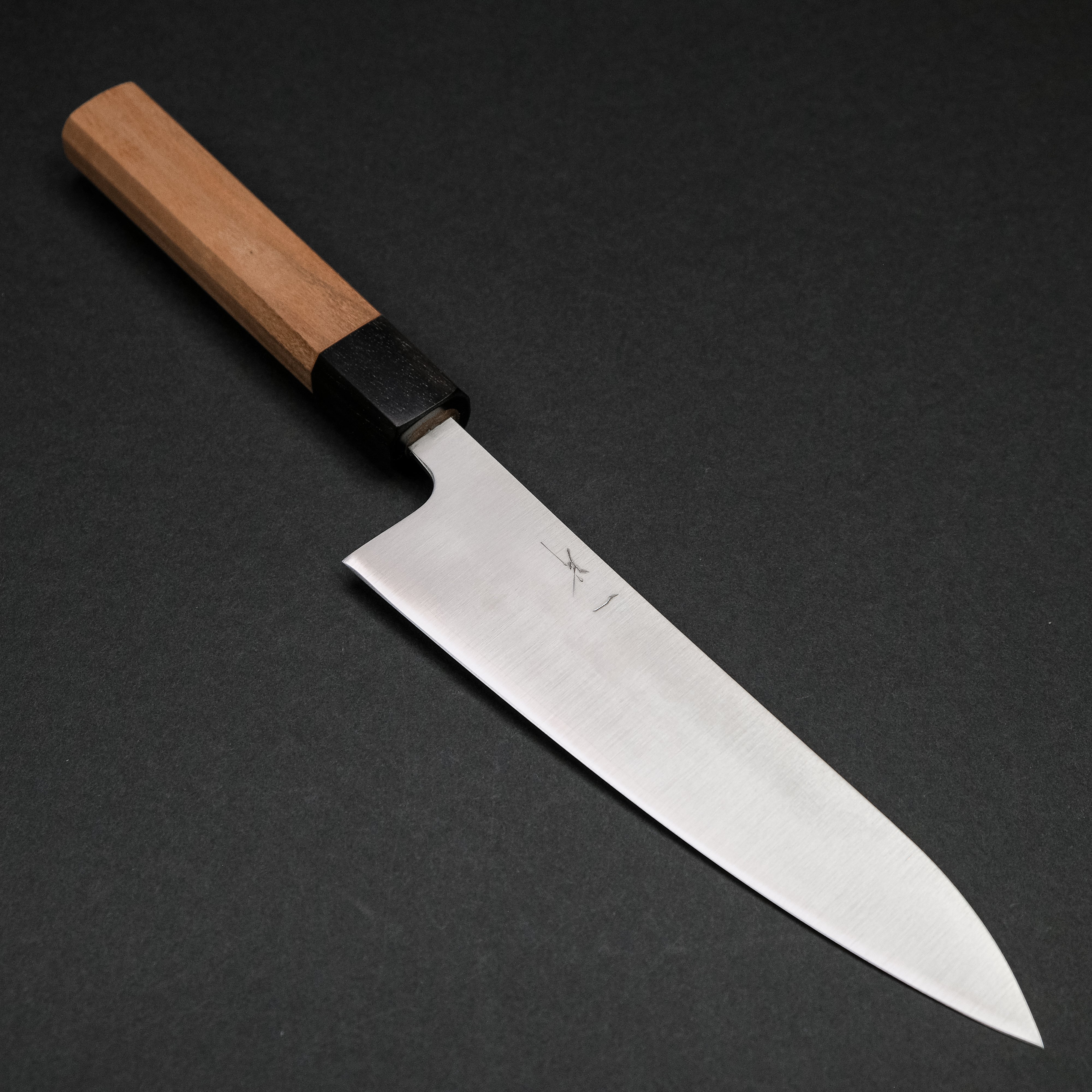 Hitohira Futana S3 Migaki Gyuto 180mm Japanese Chef Knife - Premium Cherry Wood Handle - Professional Kitchen Knife for Slicing, Dicing & Precision Cooking