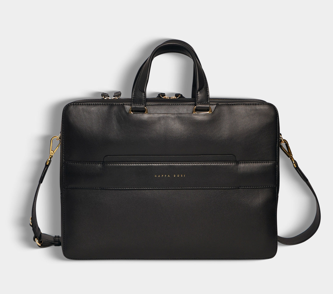 CAMDEN TWIN WORKCASE - Premium Leather Laptop Briefcase for Business Professionals | Perfect for Office, Travel & Daily Commute