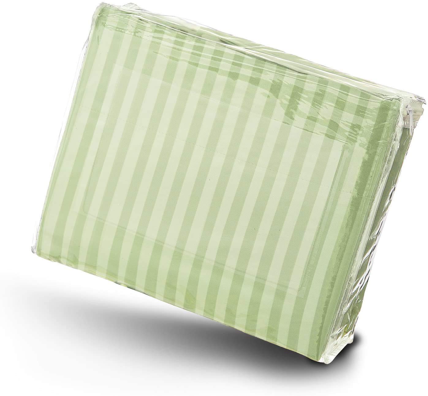 Premium 600 Thread Count 100% Cotton Extra Deep Pocket Sheets 4-Piece Set - Fits 18