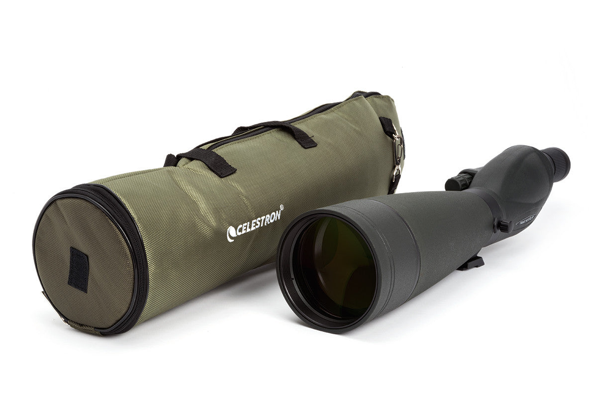 TrailSeeker 22 67x100mm Straight Zoom Spotting Scope - High Power Magnification for Bird Watching, Hunting & Outdoor Adventures - Waterproof & Fogproof Design for Hiking, Camping & Wildlife Observation