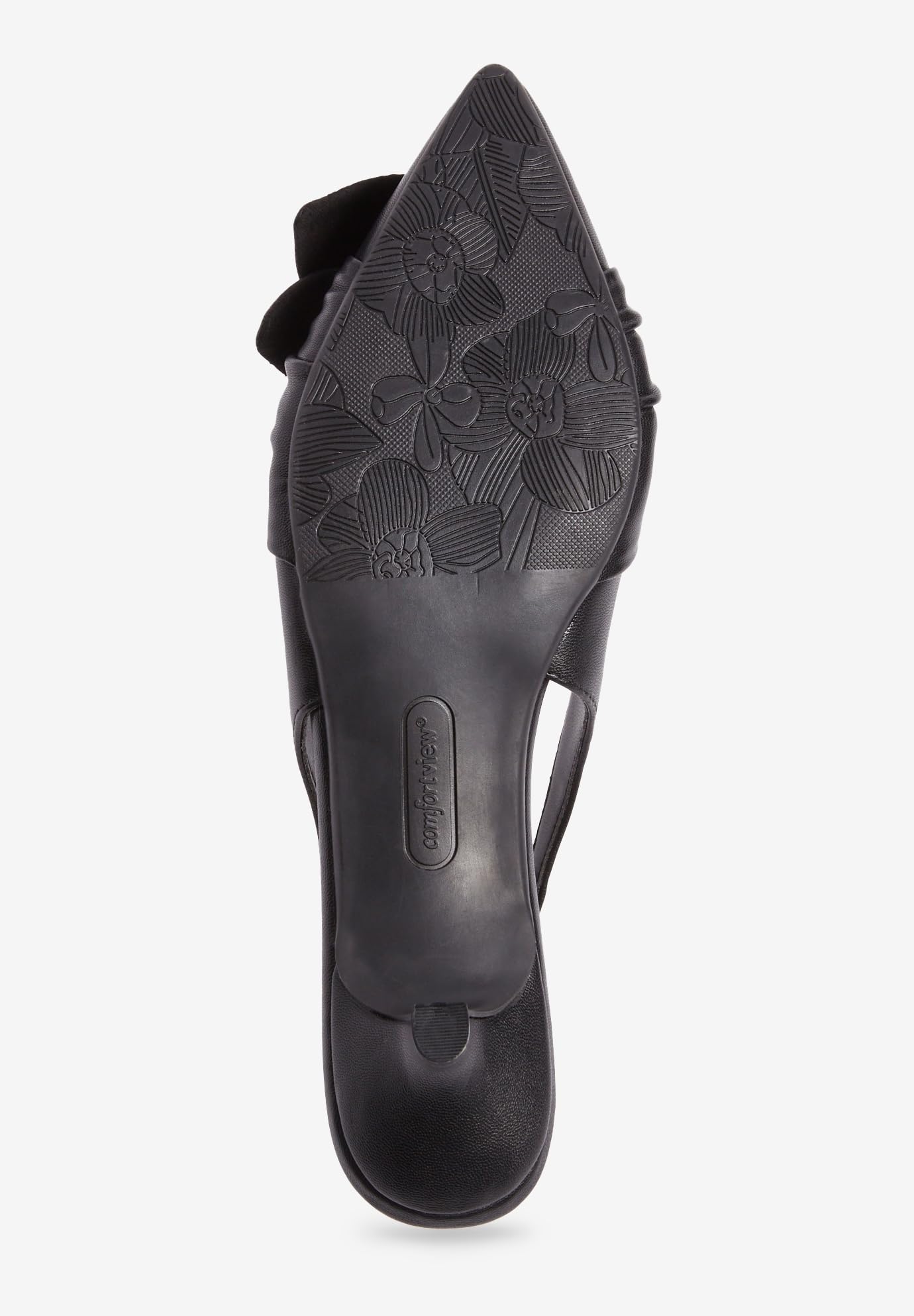 Comfortview Women's Wide Width The Tia Slingback - Comfortable & Stylish Casual Shoes for Work, Travel & Everyday Wear