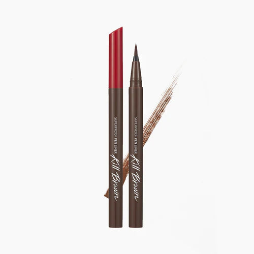 CLIO Superproof Pen Liner 0.55ml - Waterproof & Long-Lasting Eyeliner for Precise Winged Looks | Perfect for Daily Makeup & Special Occasions
