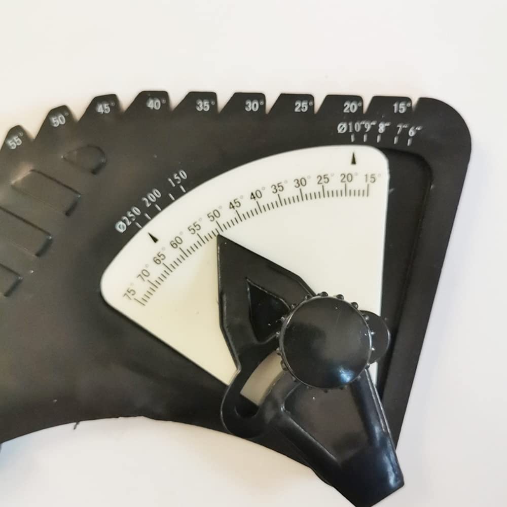 1PCS Plastic Angle Gauge for Knife Sharpening - Water-Cooled Mill Accessory - Perfect for Woodworking, Metalworking & DIY Blade Maintenance