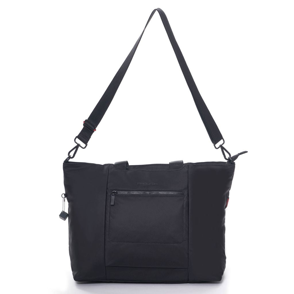 Hedgren Swing Large RFID Blocking Tote Bag for Women - Stylish & Secure Black Handbag for Work, Travel & Everyday Use