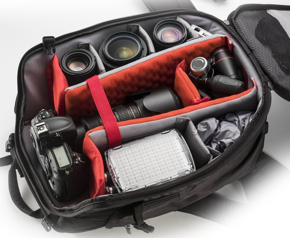 Manfrotto MHXPRO-3W X-PRO 3-Way Tripod Head with Retractable Levers & Friction Control | Includes 2 ZAYKiR Quick Release Plates | Perfect for Photography, Videography & Studio Work