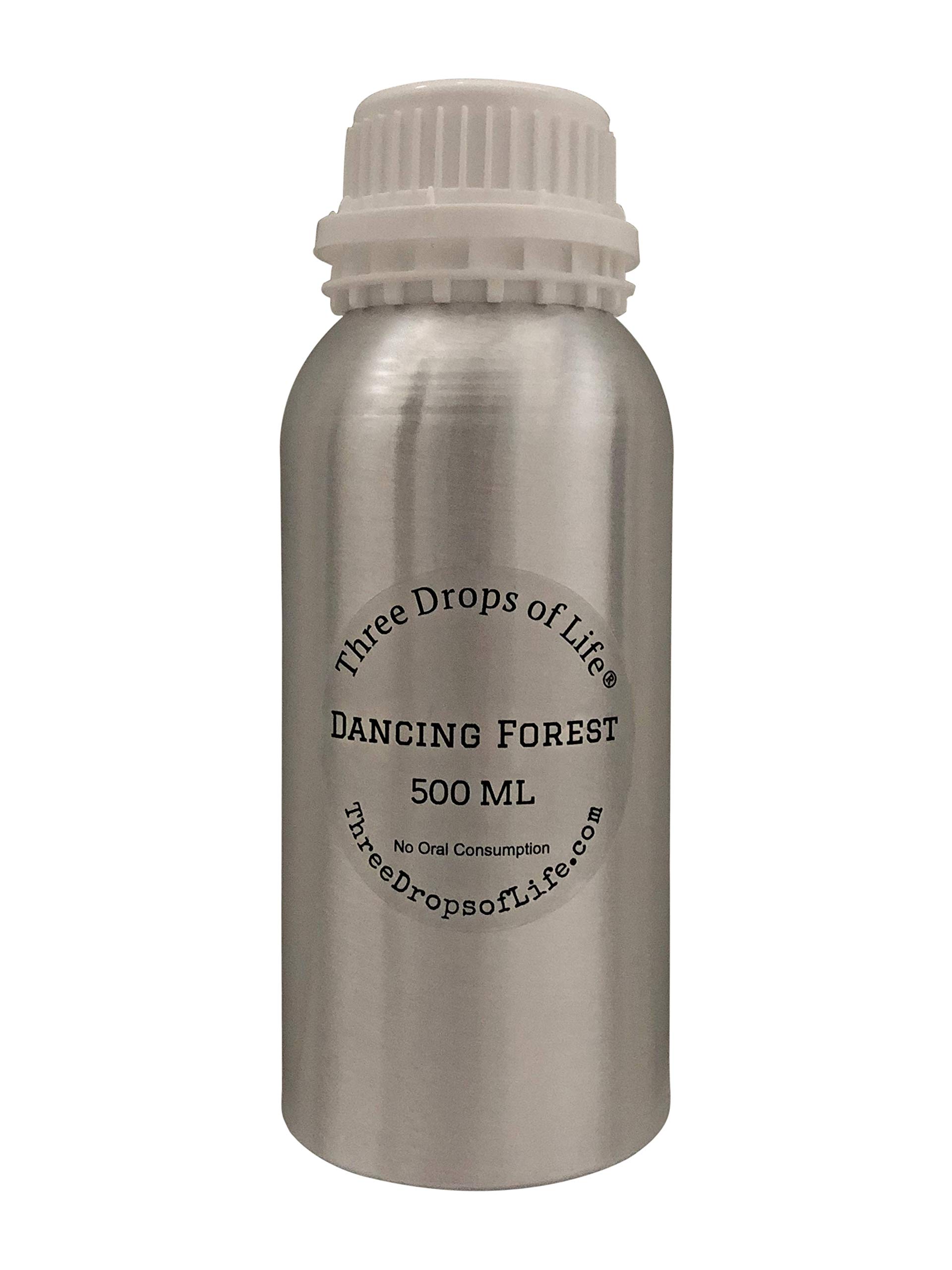 Premium Aromatherapy Essential Oil for Diffusers & Humidifiers - 500ML Dancing Forest Scented Oil for Home, Office, Spa & Lobby - Relaxing Fragrance Oil for Stress Relief & Air Freshening