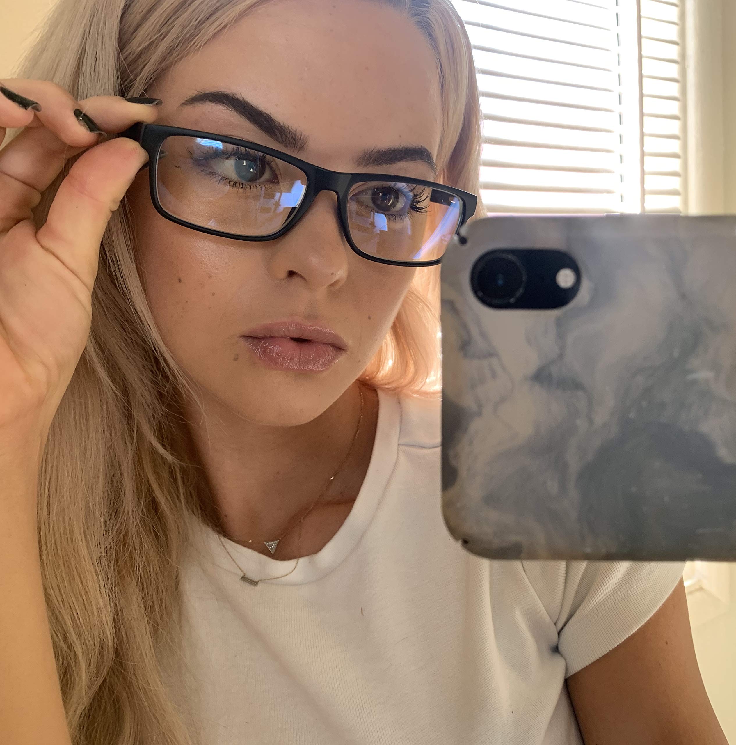2 Pack Blue Light Blocking Glasses for Computer & Gaming - Anti-Fatigue, Anti-Headache Glasses with UV Protection - Perfect for Office Work, Online Classes & Late-Night Gaming Sessions