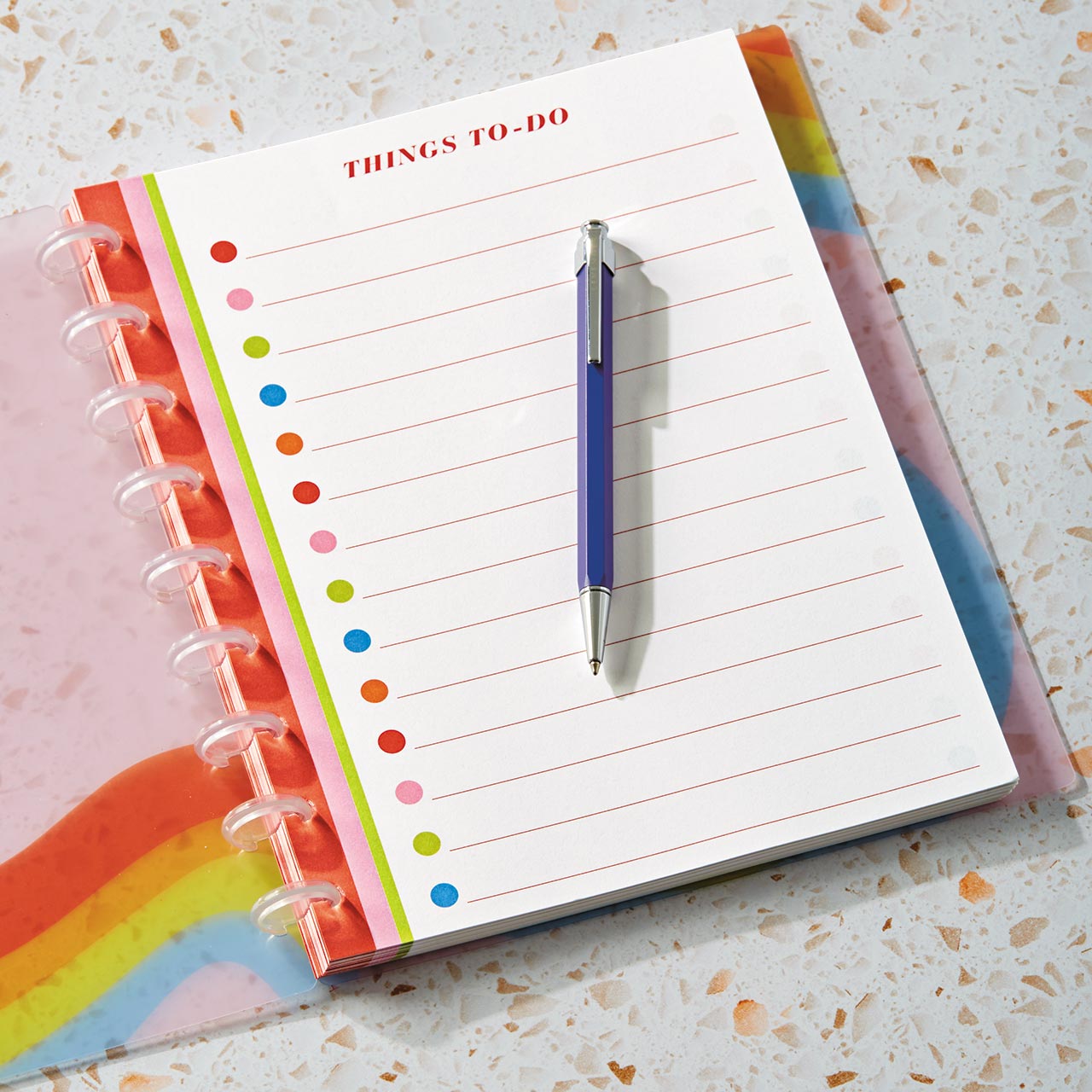 Colorful To-Do List Refill Pack - 50 Sheets for Daily Tasks, Office Organization & Productivity Planning