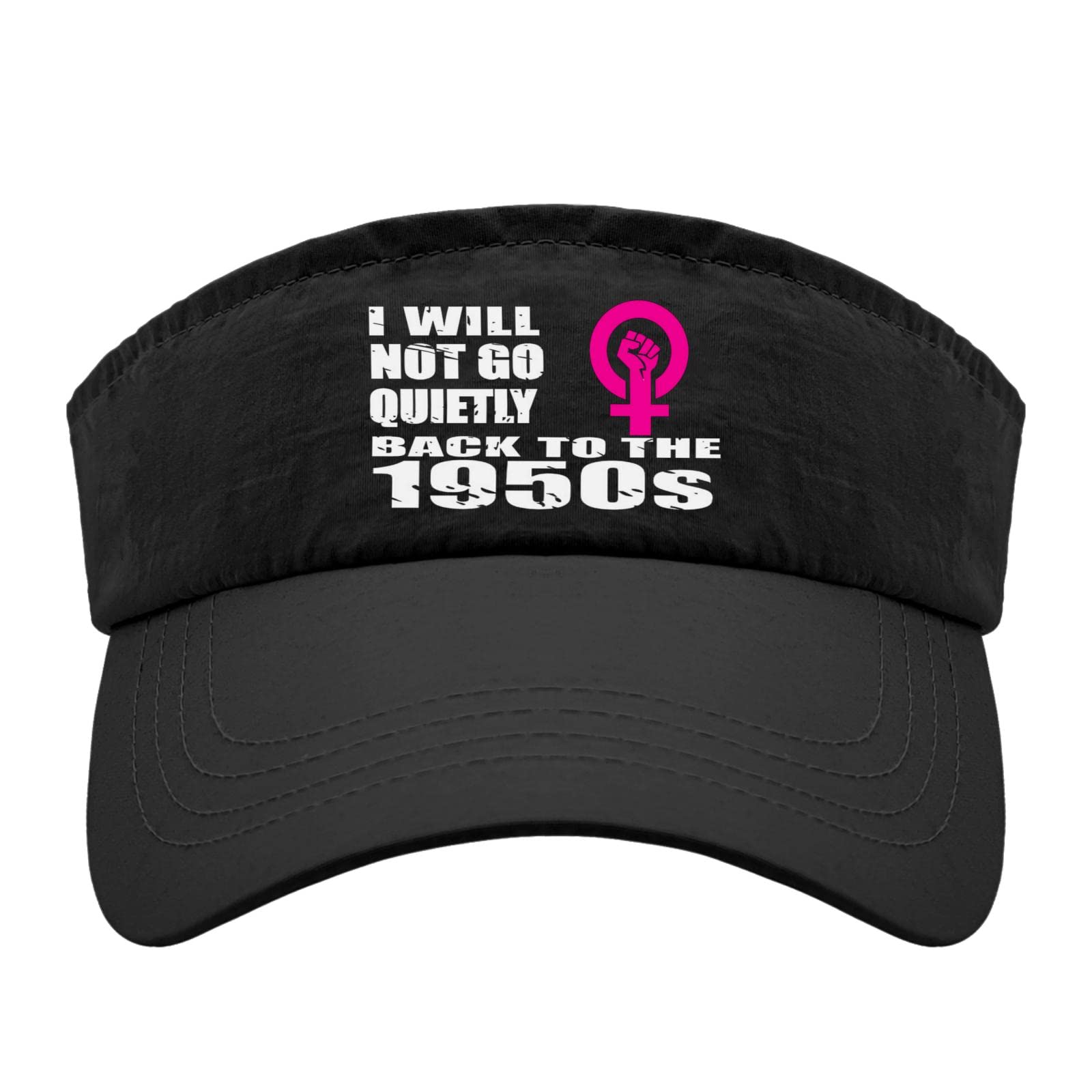 Stylish Women's Sun Visor Hat - Vintage Baseball Cap with Funny Pro-Choice Design - Perfect for Outdoor Activities, Sports & Summer Fashion