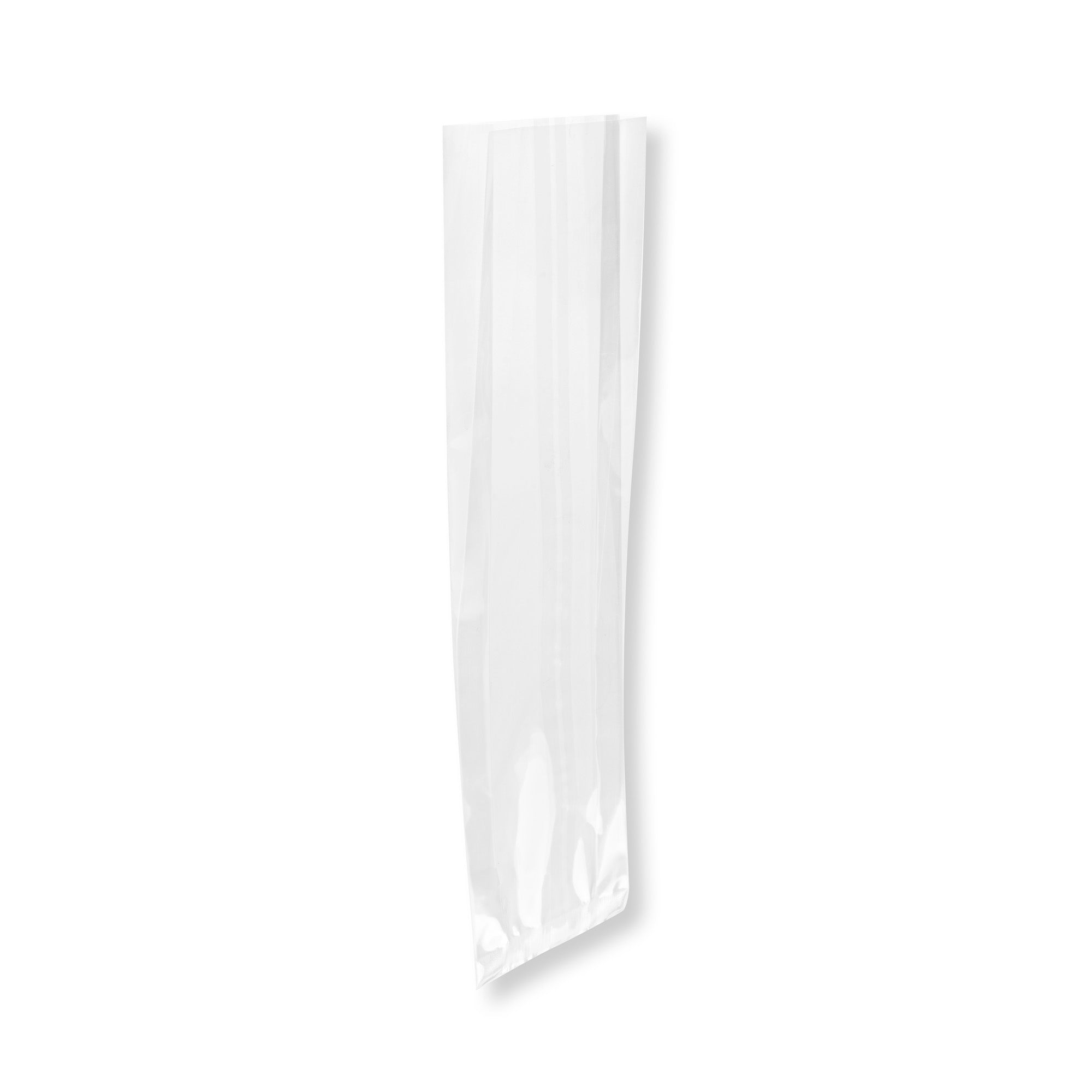 Clear Plastic Gusset Bags - High Clarity Heat Sealable 3.75