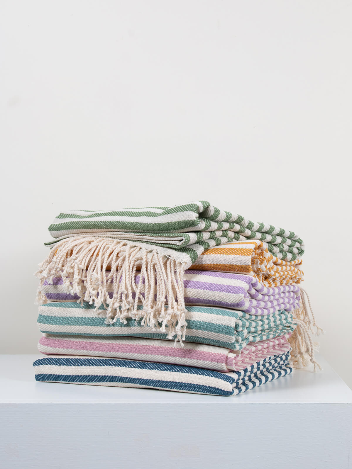 Sorrento Hammam Towel - Premium Turkish Cotton Bath Towel, Olive Green - Perfect for Spa, Beach, Yoga & Home Bathing