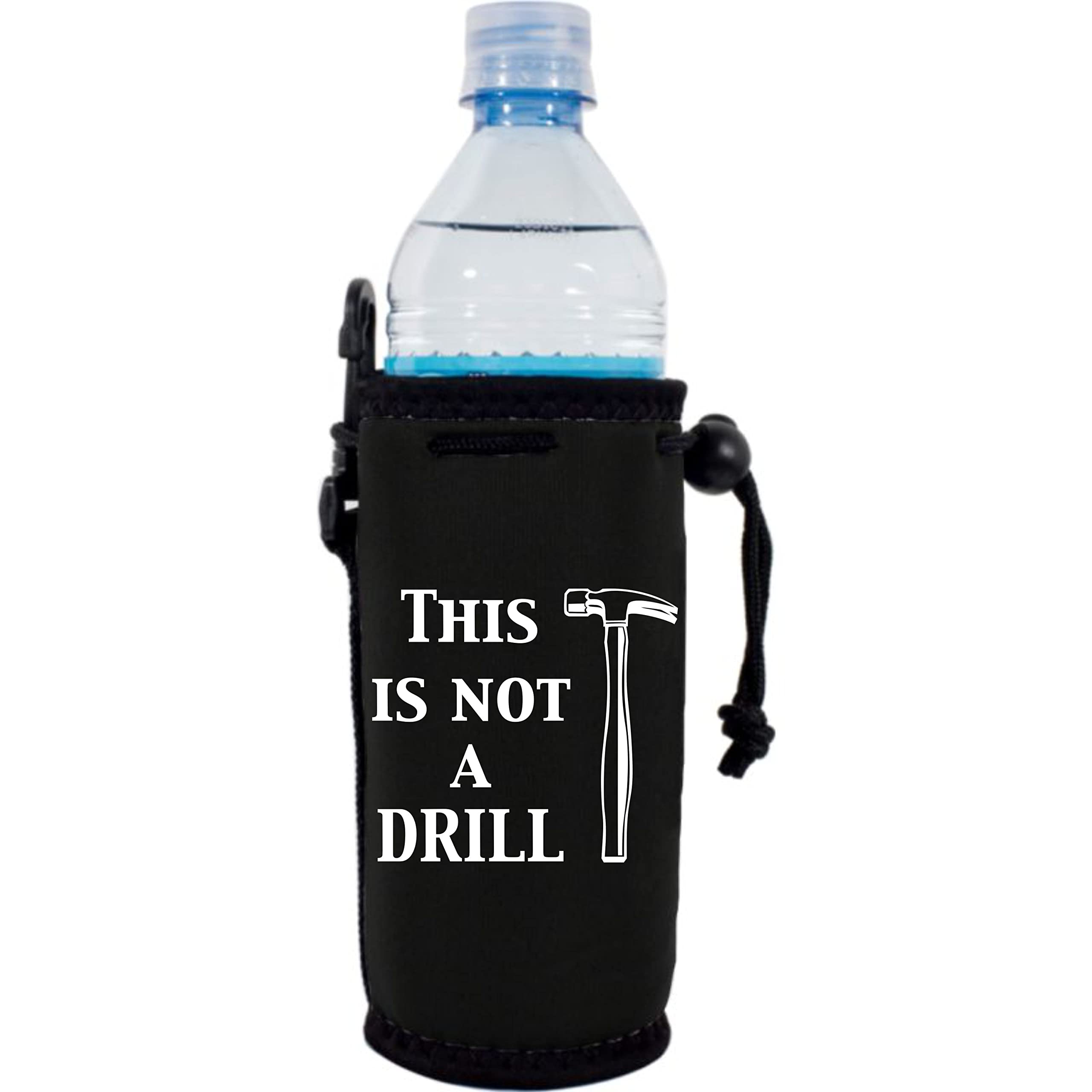 Insulated Water Bottle Coolie - Black | Keeps Drinks Cold for Hours | Perfect for Gym, Hiking & Outdoor Activities