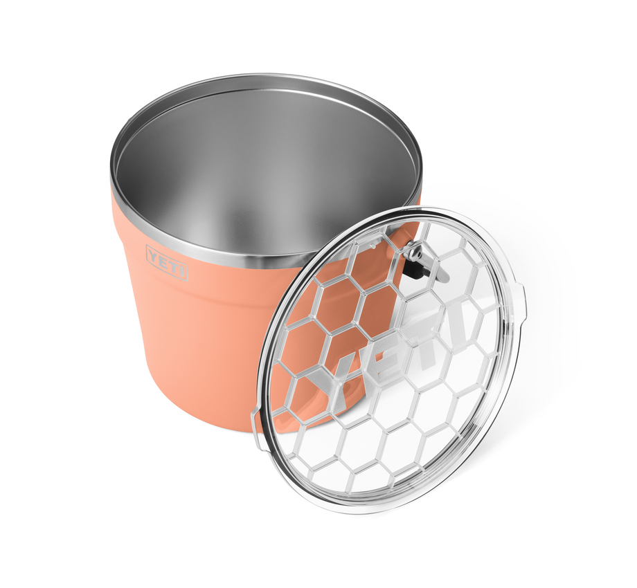 Yeti Rambler Beverage Bucket - Insulated Stainless Steel Drink Cooler for Beer, Wine & Beverages - Perfect for Outdoor Parties, Camping & Beach Trips
