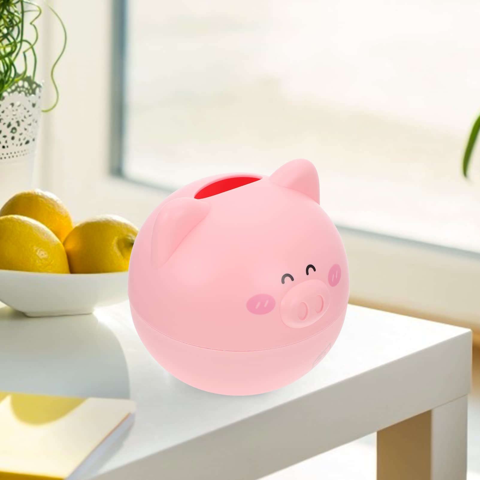 Cute Pig Tissue Box Holder - Cartoon Napkin Dispenser for Bathroom, Bedroom, Dressing Table, Living Room & Office - Home & Car Decoration Accessory - Perfect for Home, Office and Vehicle Use
