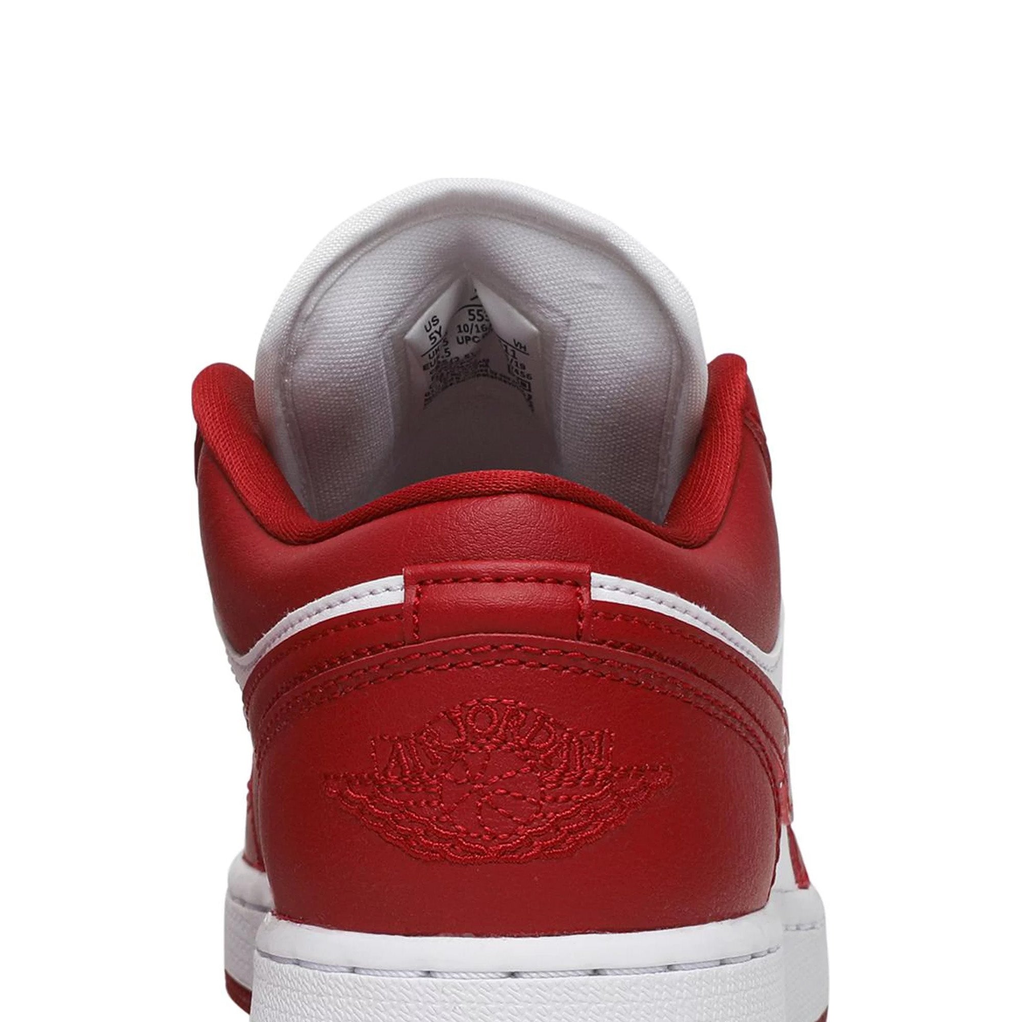 Air Jordan 1 Low 'Gym Red White' GS Sneakers for Girls (2020) - Perfect for School, Sports & Casual Wear