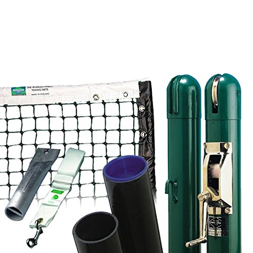 Premium Tennis Court Equipment Set - Complete Net, Posts & Accessories for Professional & Recreational Play | Perfect for Backyard, Club & School Courts