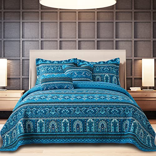 Stripe Turquoise Blue