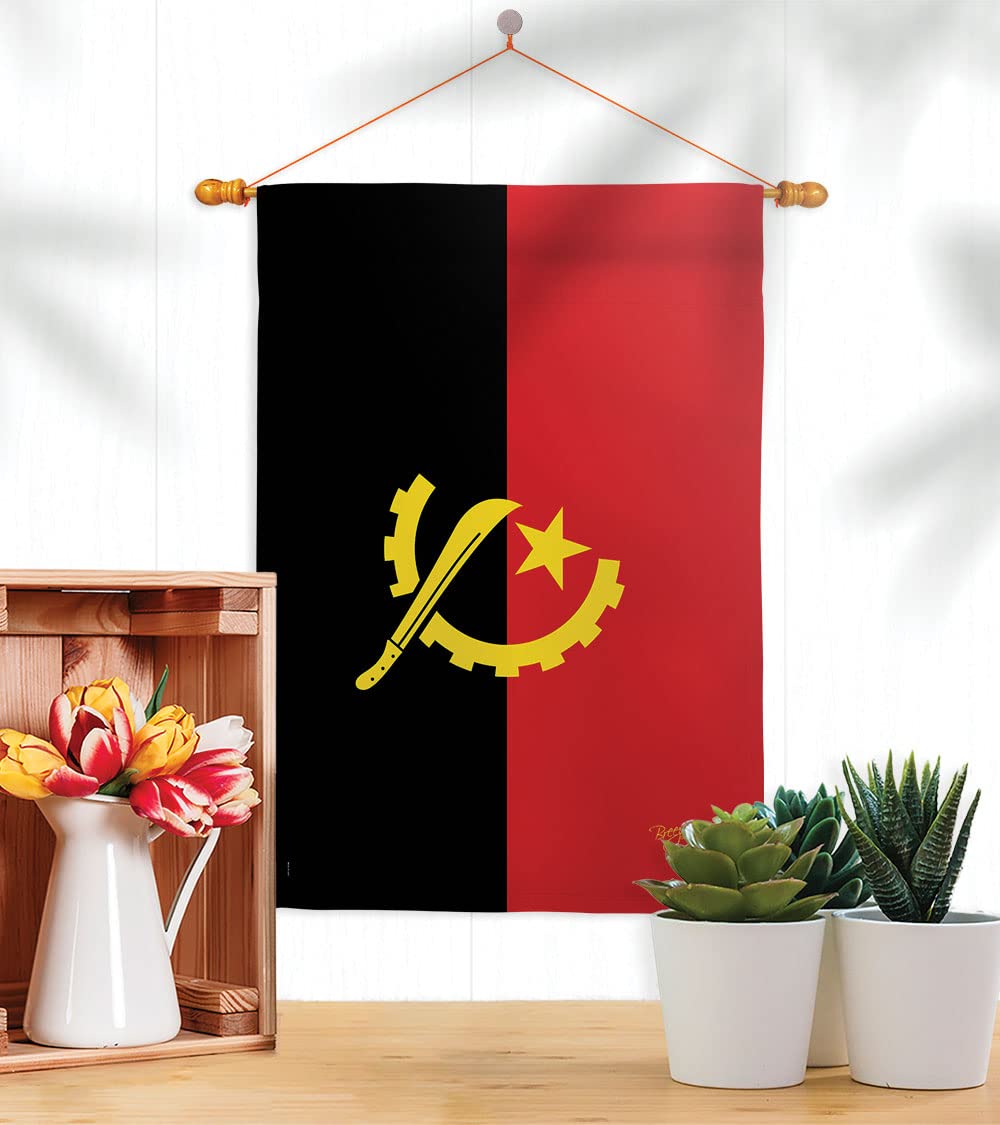 Angola National Flag Set 28x40