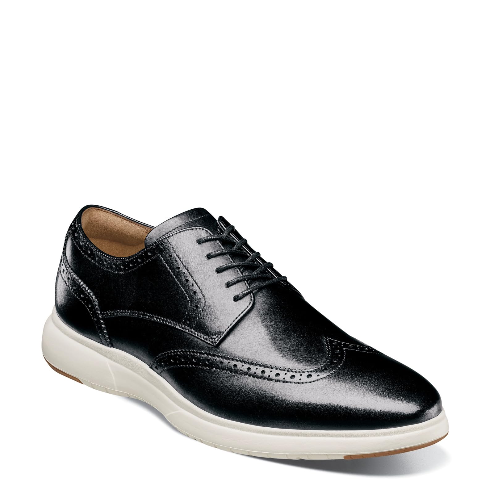 Florsheim Men's Dash Wingtip Oxford Dress Shoes - Classic Wingtip Design for Business & Formal Occasions - Perfect for Office, Weddings & Special Events