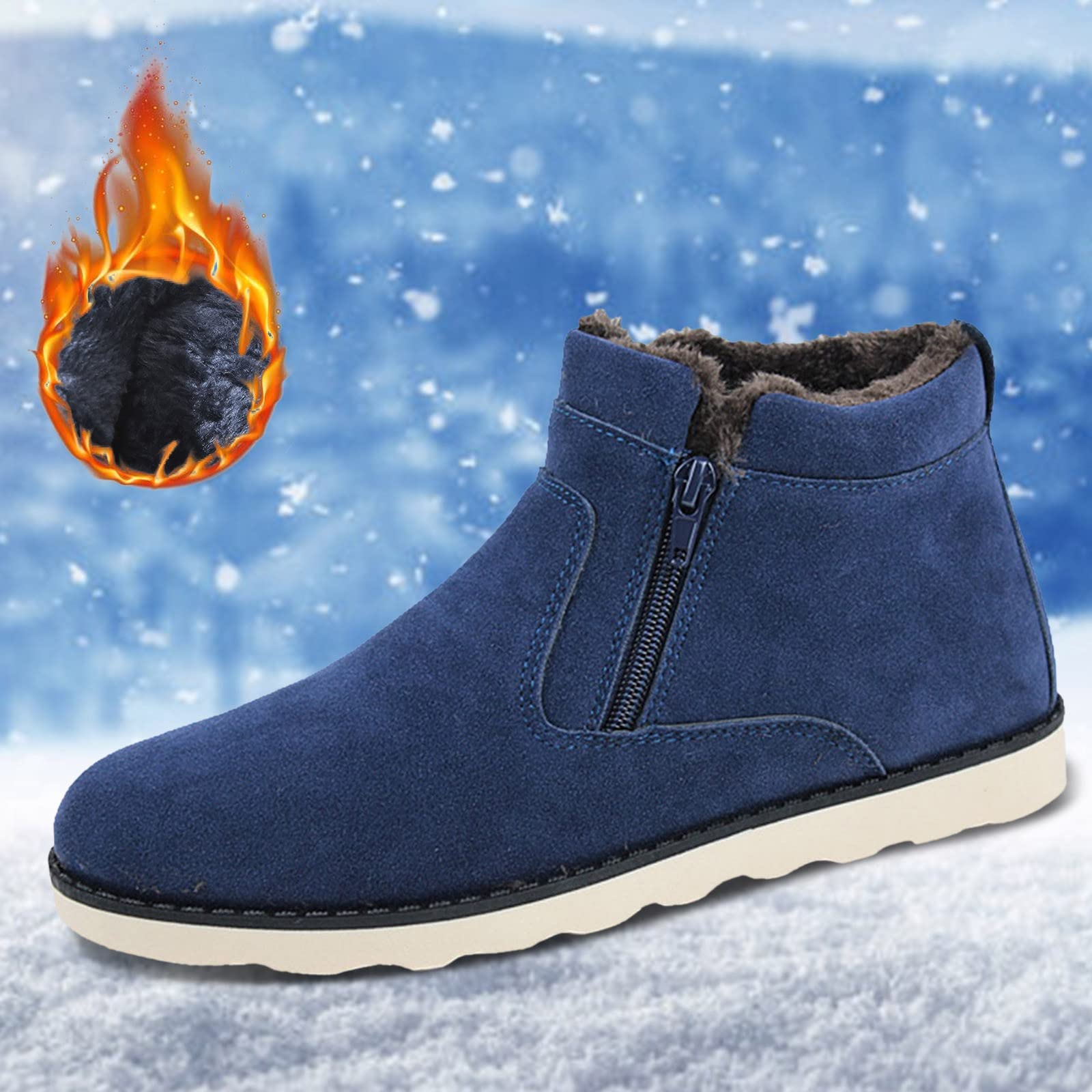 Women's Casual Fall Boots & Men's Lightweight Hiking Shoes - State Second Chance Soccer Boots, Work Boots & Wide Snow Boots for Outdoor Adventures, Winter Hiking & Everyday Wear