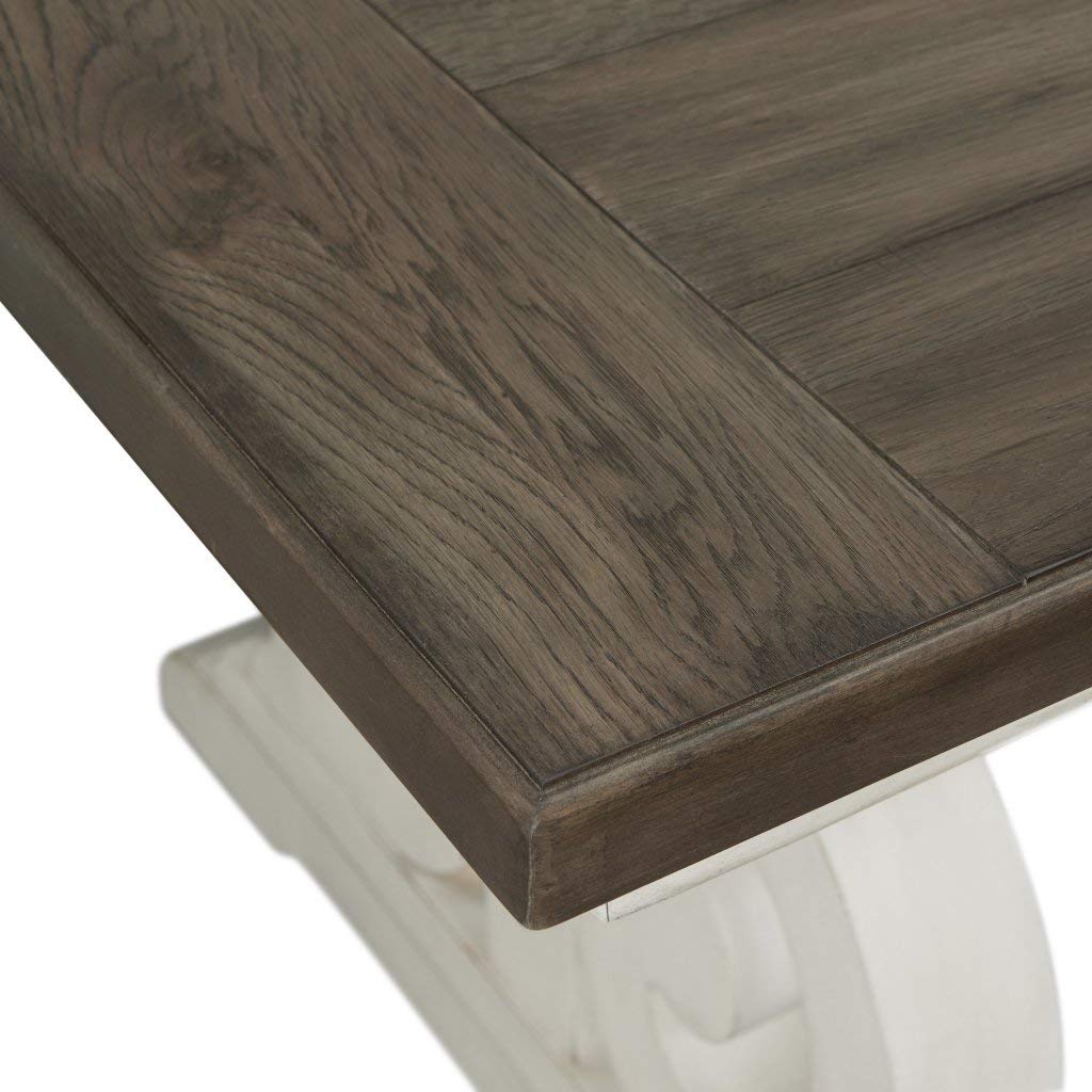 Intercon Drake 7-Piece Dining Table Set - Modern Wood Kitchen Table with 6 Chairs - Perfect for Family Meals, Dinner Parties & Small Spaces