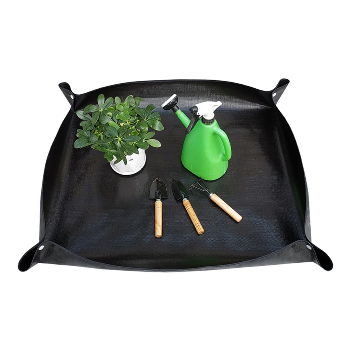 Foldable Plant Repotting Mat - Waterproof Gardening Soil Tray for Indoor Plants | Portable Planting Mat for Repotting, Transplanting & Gardening Workspace Protection