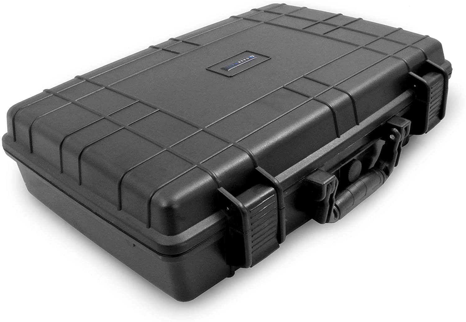 CASEMATIX Waterproof 15.6 Inch Laptop Hard Case - Crushproof Protective Sleeve for HP Pavilion 360, Envy x360, Stream 14, Chromebook 14 | Shockproof Travel Case for Business, School & Outdoor Use
