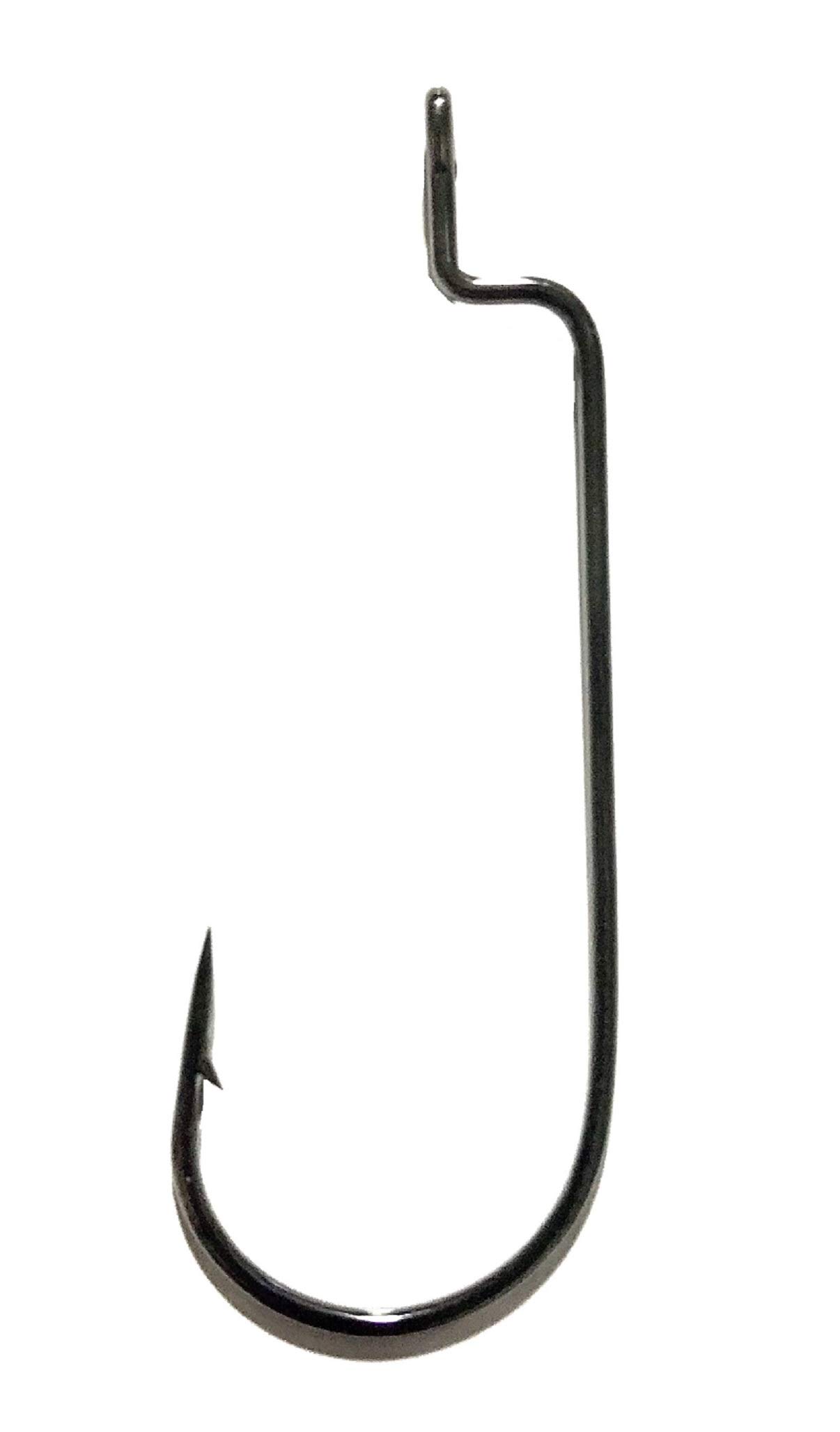 25PCS Softy Lure Worm Hooks - Premium Drop Shot & Finesse Fishing Hooks for Bass Trout - Ideal for Freshwater Saltwater Fishing & Tournament Angling