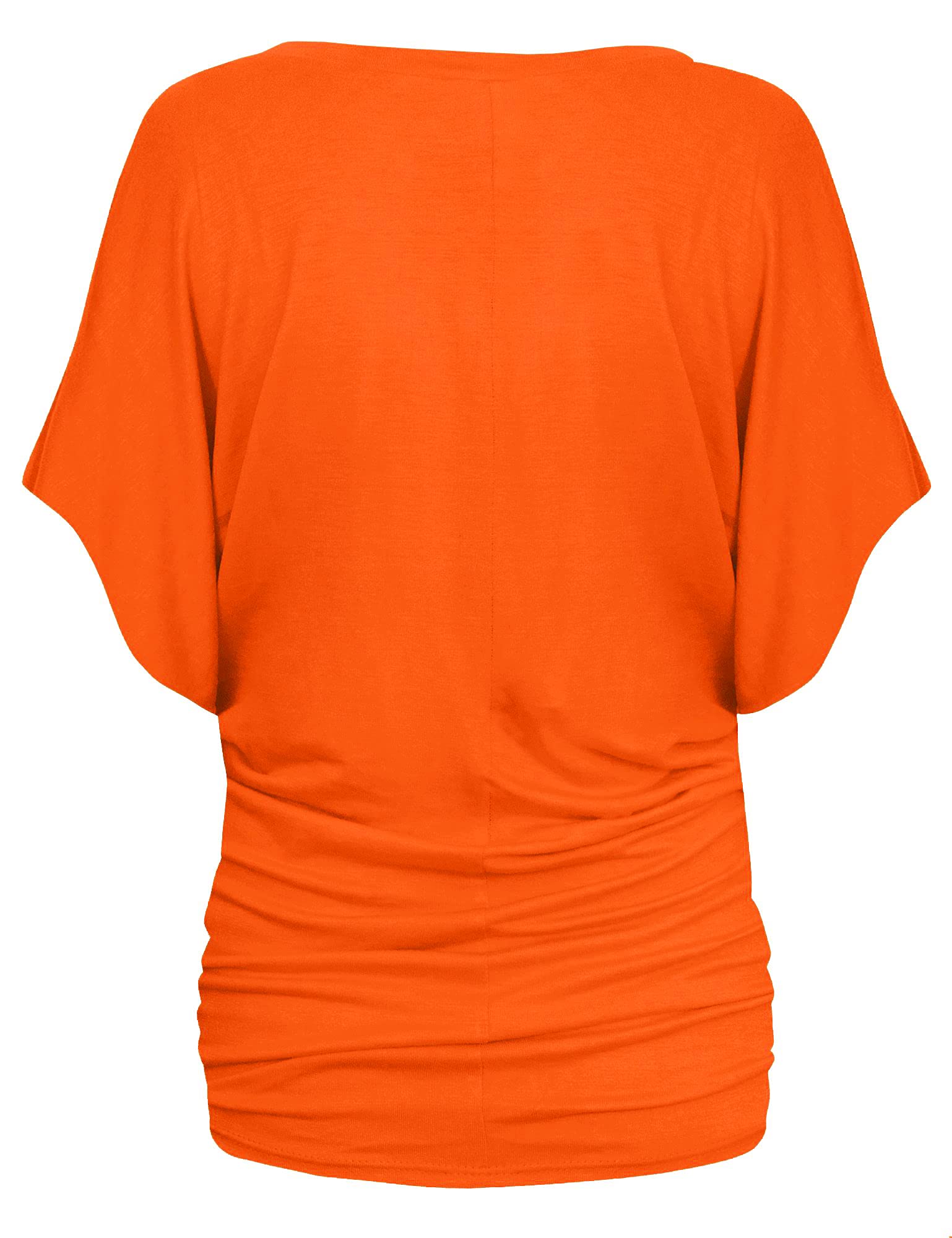Hybrid & Company Women's Super Comfy Boat Neck Dolman Top Shirt - Soft Casual Blouse for Everyday Wear, Work & Weekend Outfits
