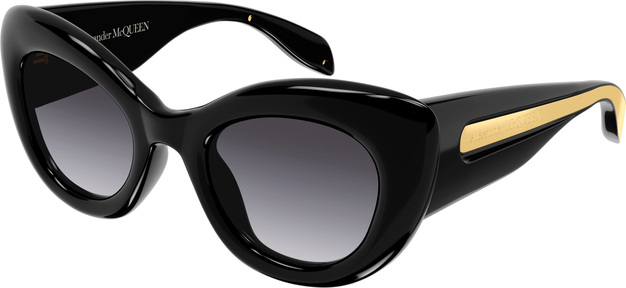 Alexander McQueen AM0403S Sunglasses - Luxury Designer Shades for Women & Men - UV Protection & Fashion Statement - Perfect for Travel, Beach & Everyday Wear