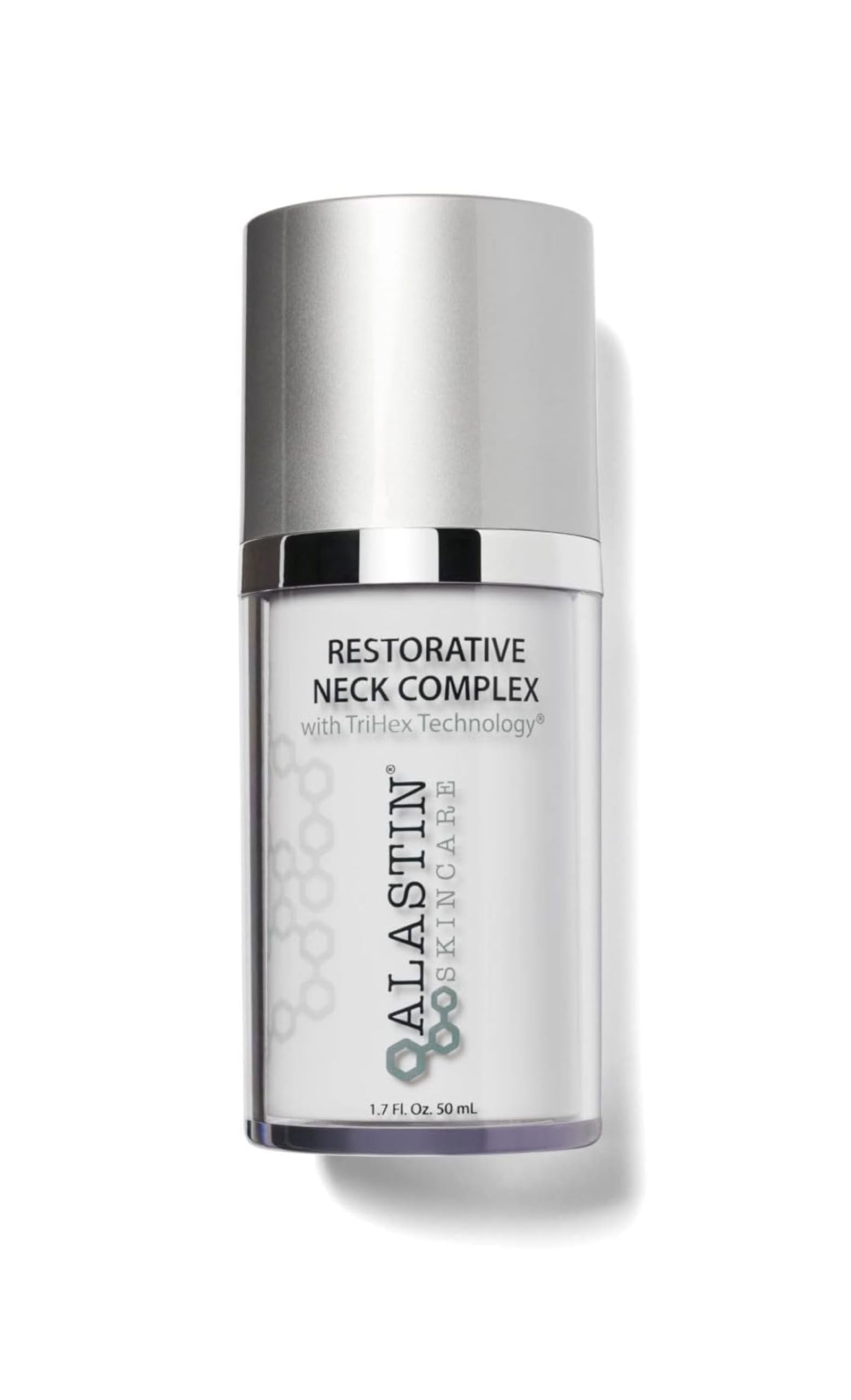 ALASTIN Skincare Restorative Neck Complex Hydrating Lotion 1.7 oz - Firming & Lifting Moisturizer for Sagging Skin, Anti-Aging Neck Cream with Hyaluronic Acid - Daily Hydration for Wrinkles & Fine Lines | Perfect for Night Routine & Mature Skin Care