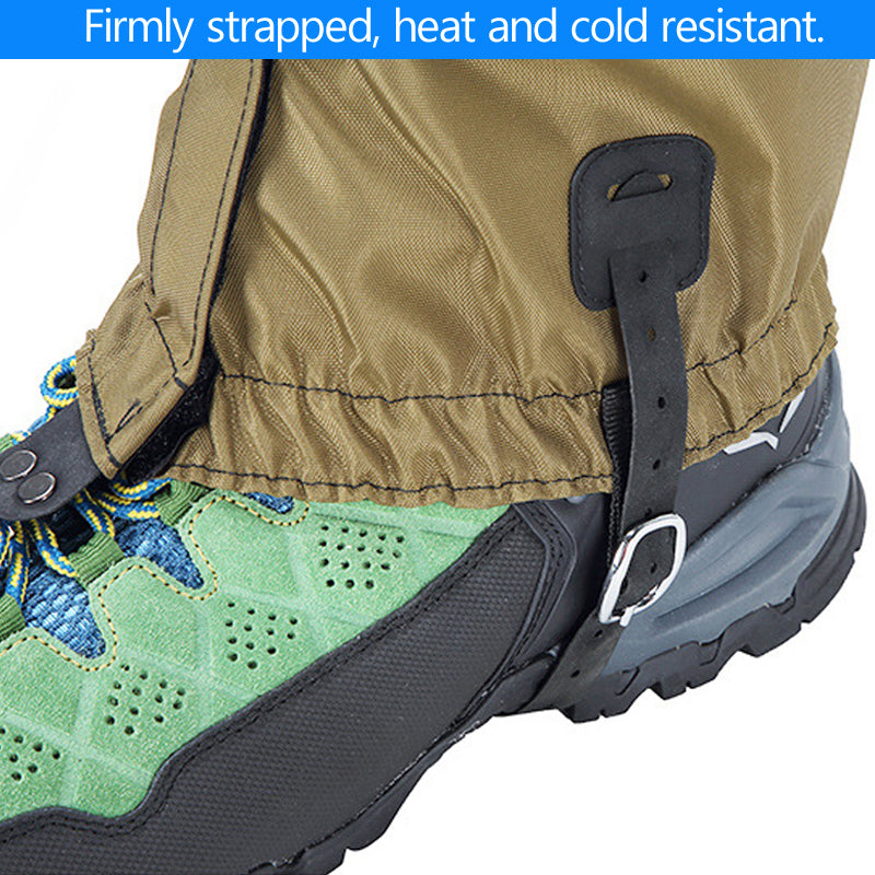 Waterproof Outdoor Gaiters for Hiking, Walking, Climbing & Hunting - Durable Leg Protection for All-Weather Adventures