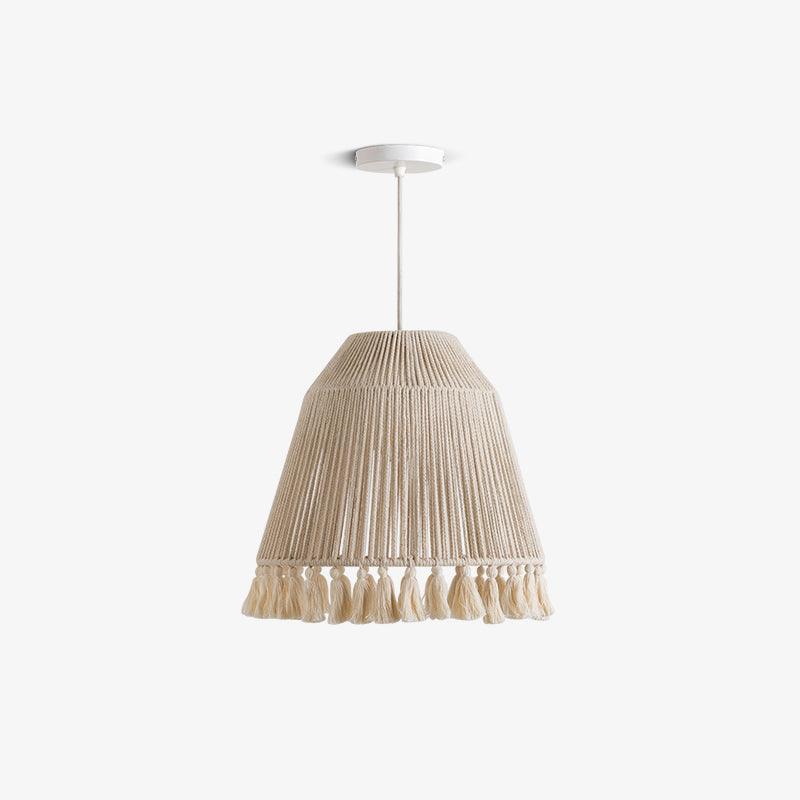 Stylish Chase Tassel Pendant Light Fixture - Modern Hanging Chandelier for Dining Room, Kitchen Island & Bedroom Decor