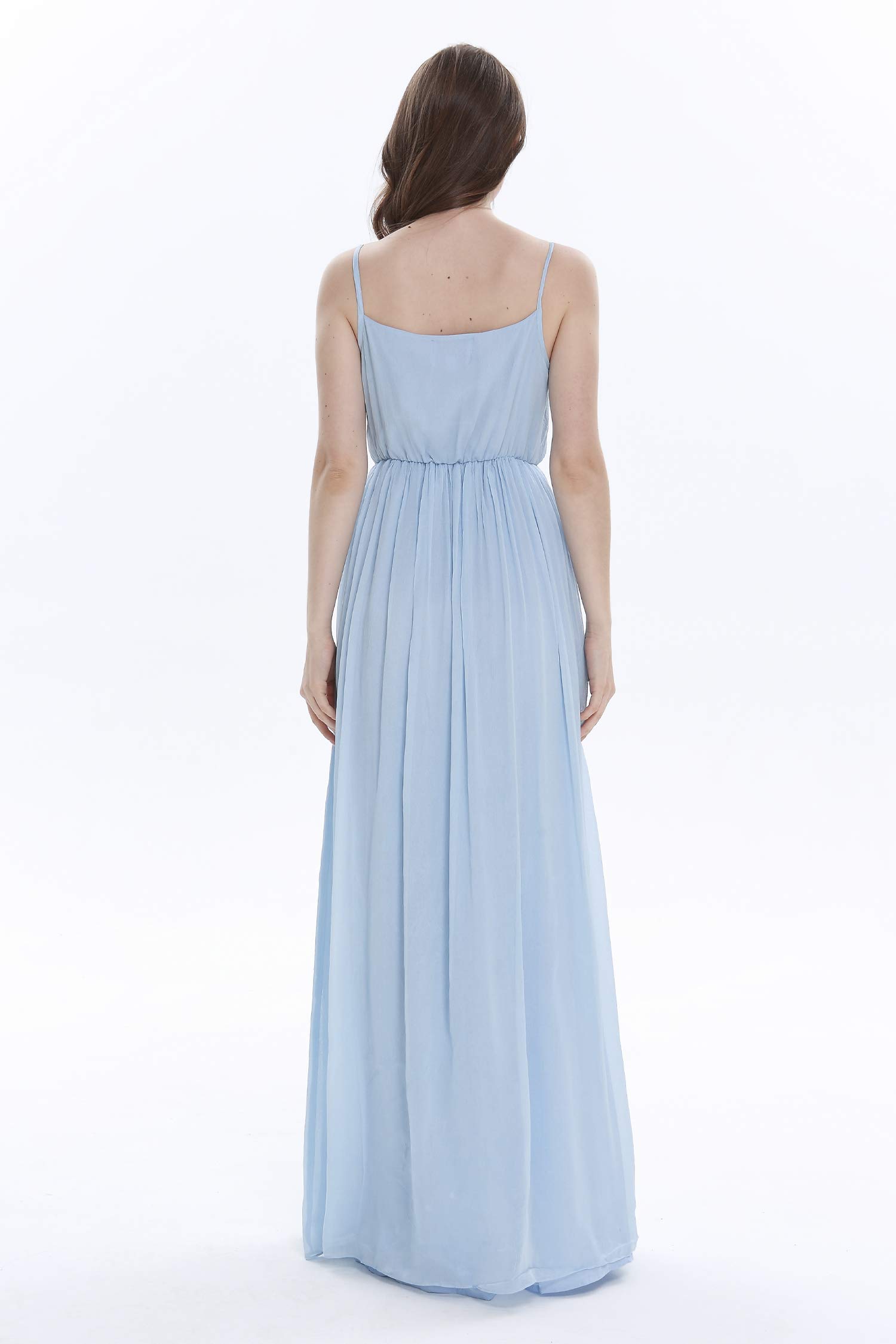 Periwinkle Blue Bridesmaid Dress for Beach Weddings - Hawaii Hangover Women's Flowy Maxi Dress - Perfect for Tropical Destination Weddings, Bachelorette Parties & Summer Events