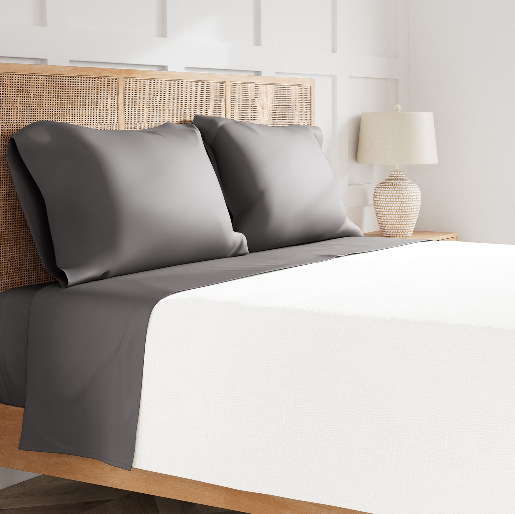 Premium Ready to Bed 2.0 Sheet Set - Soft Breathable Bedding for Ultimate Comfort - Perfect for Master Bedroom, Guest Room & Vacation Homes