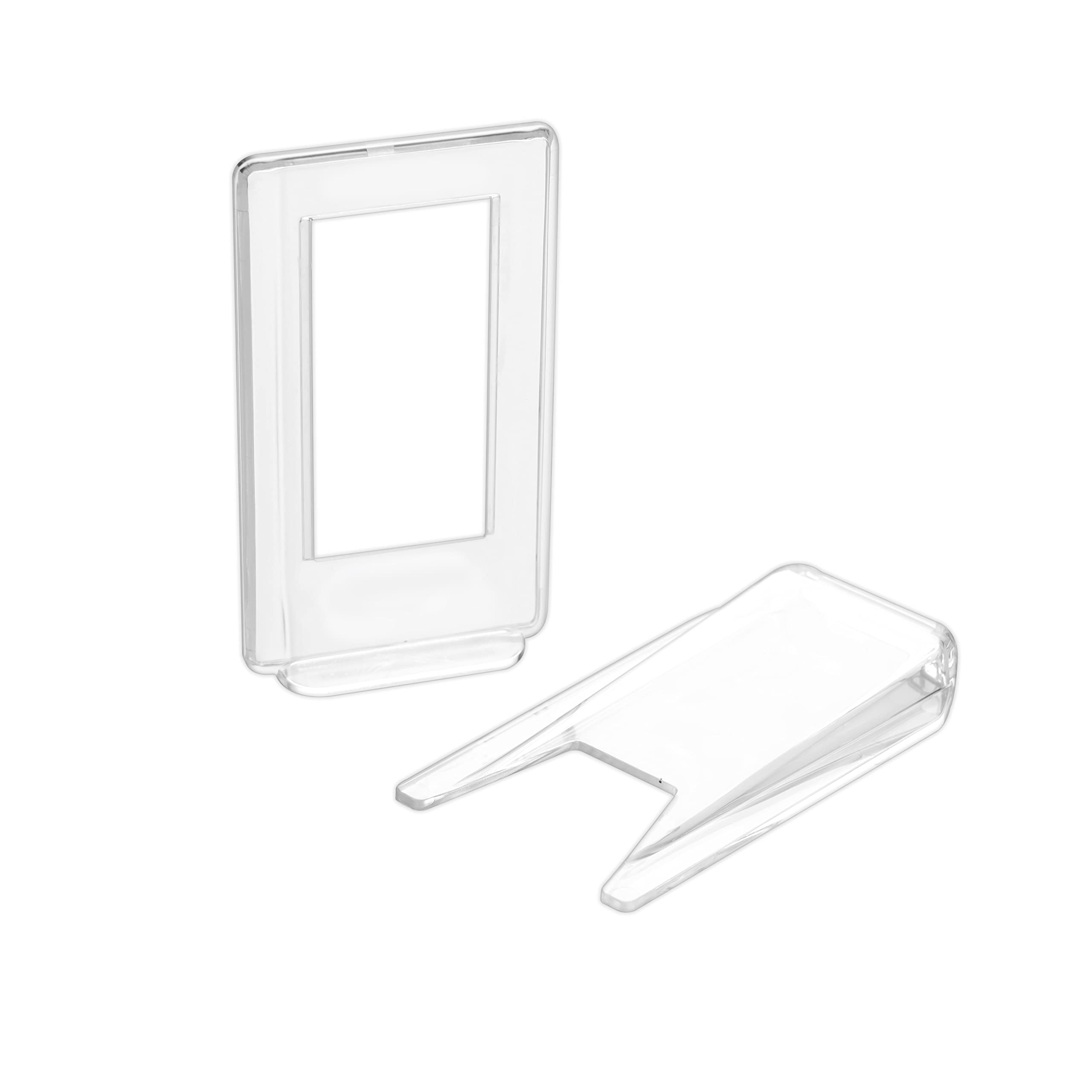 10 Sets Adjustable Acrylic Display Stand for Plates, Purses, Clutch Bags, Pictures, Platters, Books, Tableware, Stationery, Gameboy Handhelds & N64 Controllers - Perfect for Retail Stores, Home Decor, and Gaming Collections